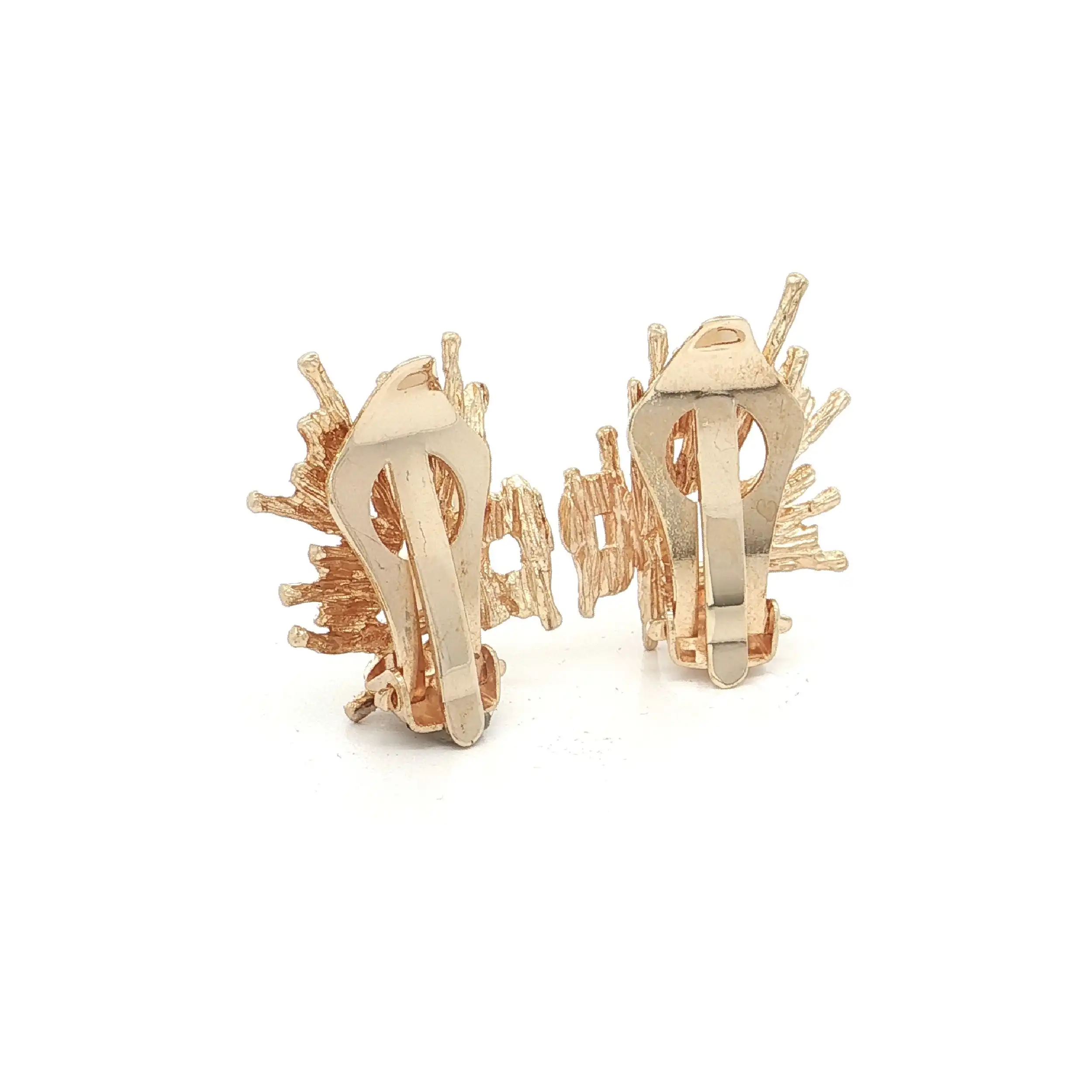 Ohrclips Gelbgold mit Perle