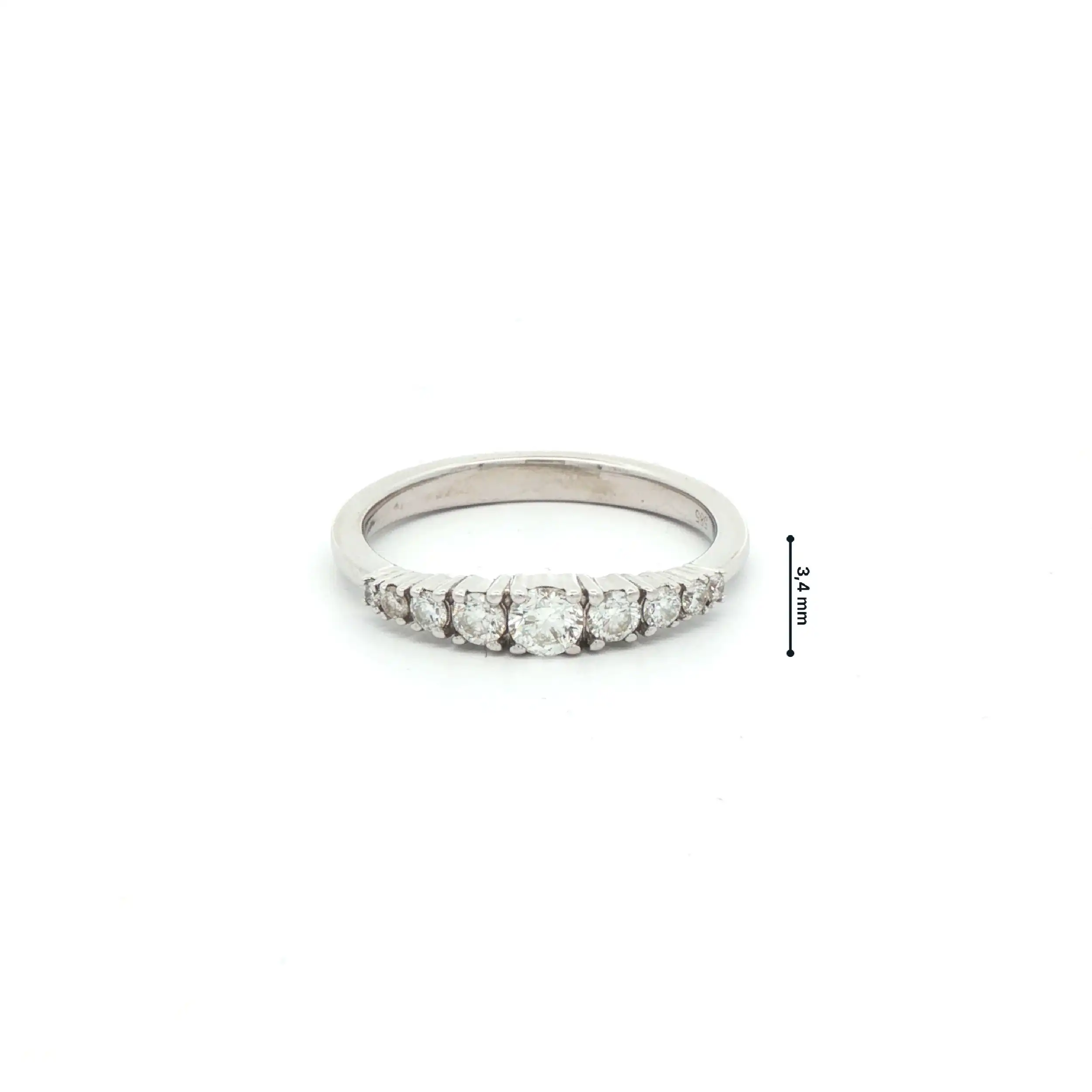Ring Weißgold mit Brillanten