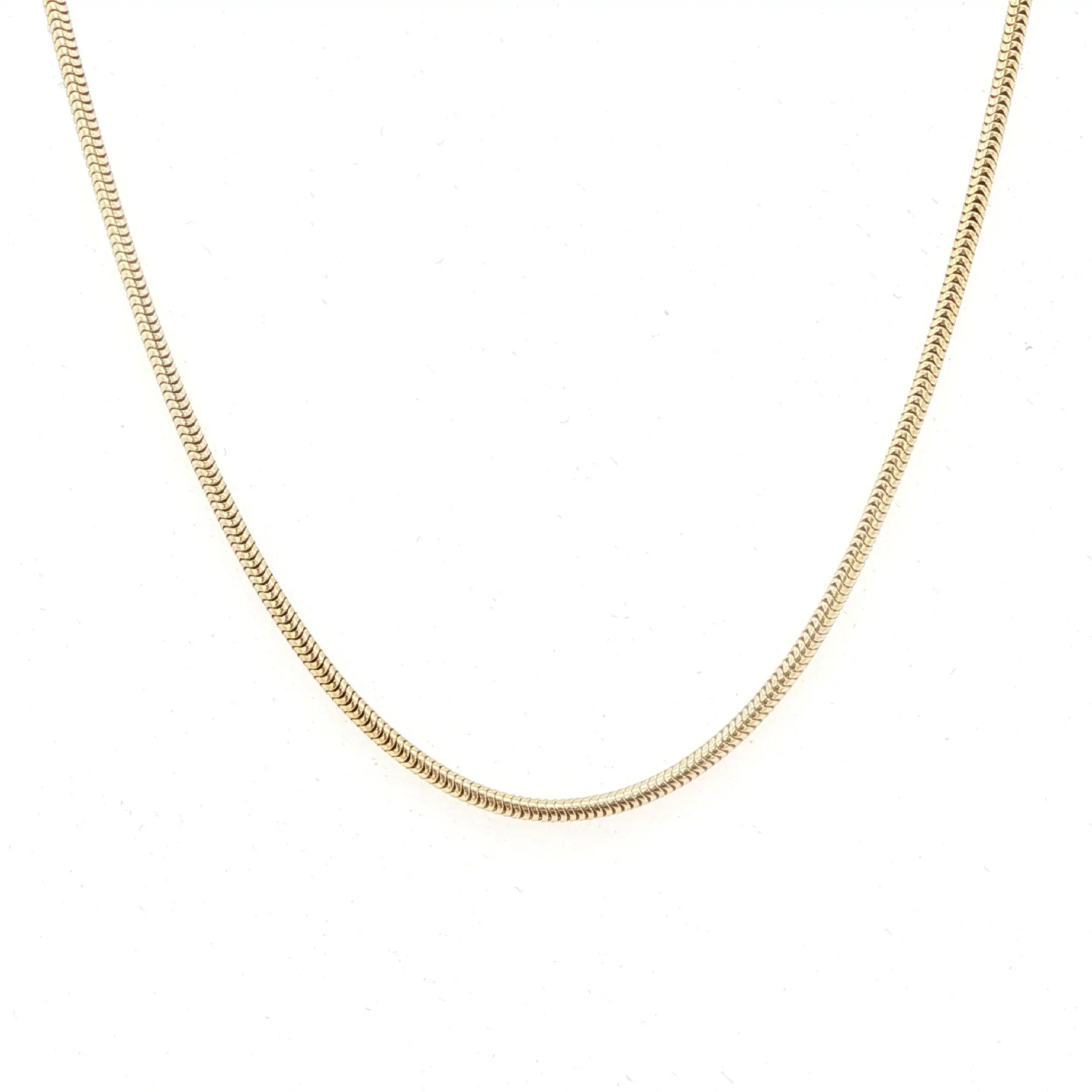 Schlangenkette Gelbgold