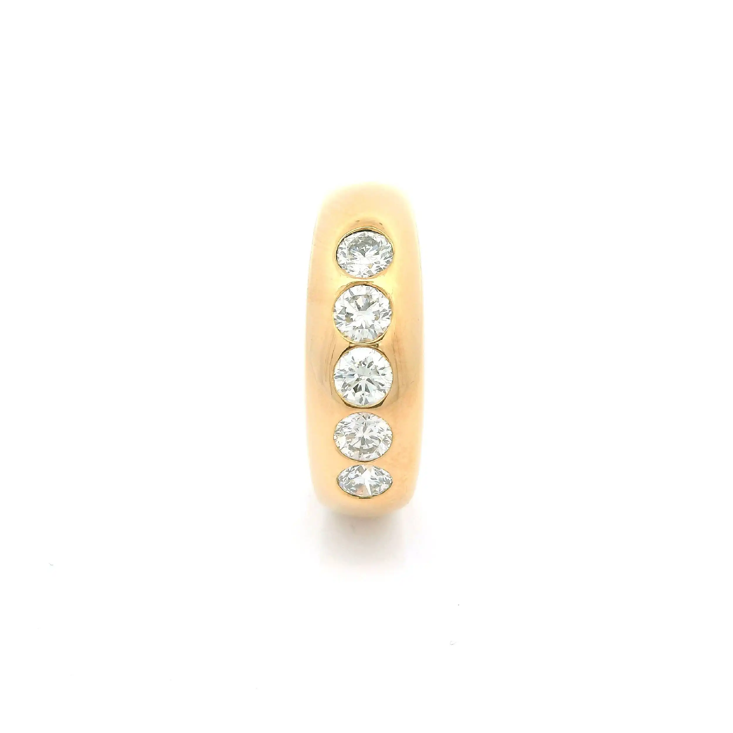Ring Gelbgold mit Brillanten Ring Gelbgold mit Brillanten