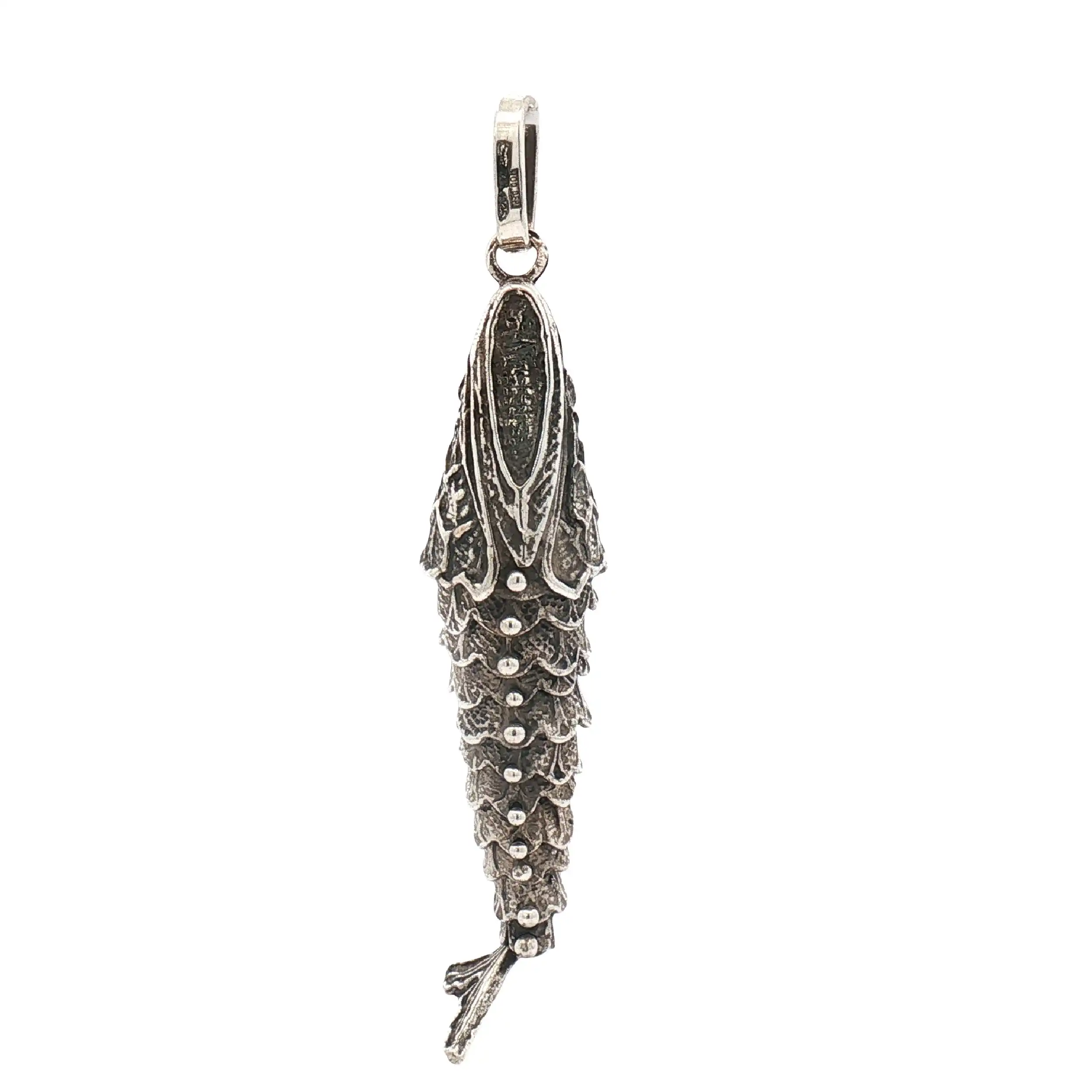 Anhänger Silber Fisch