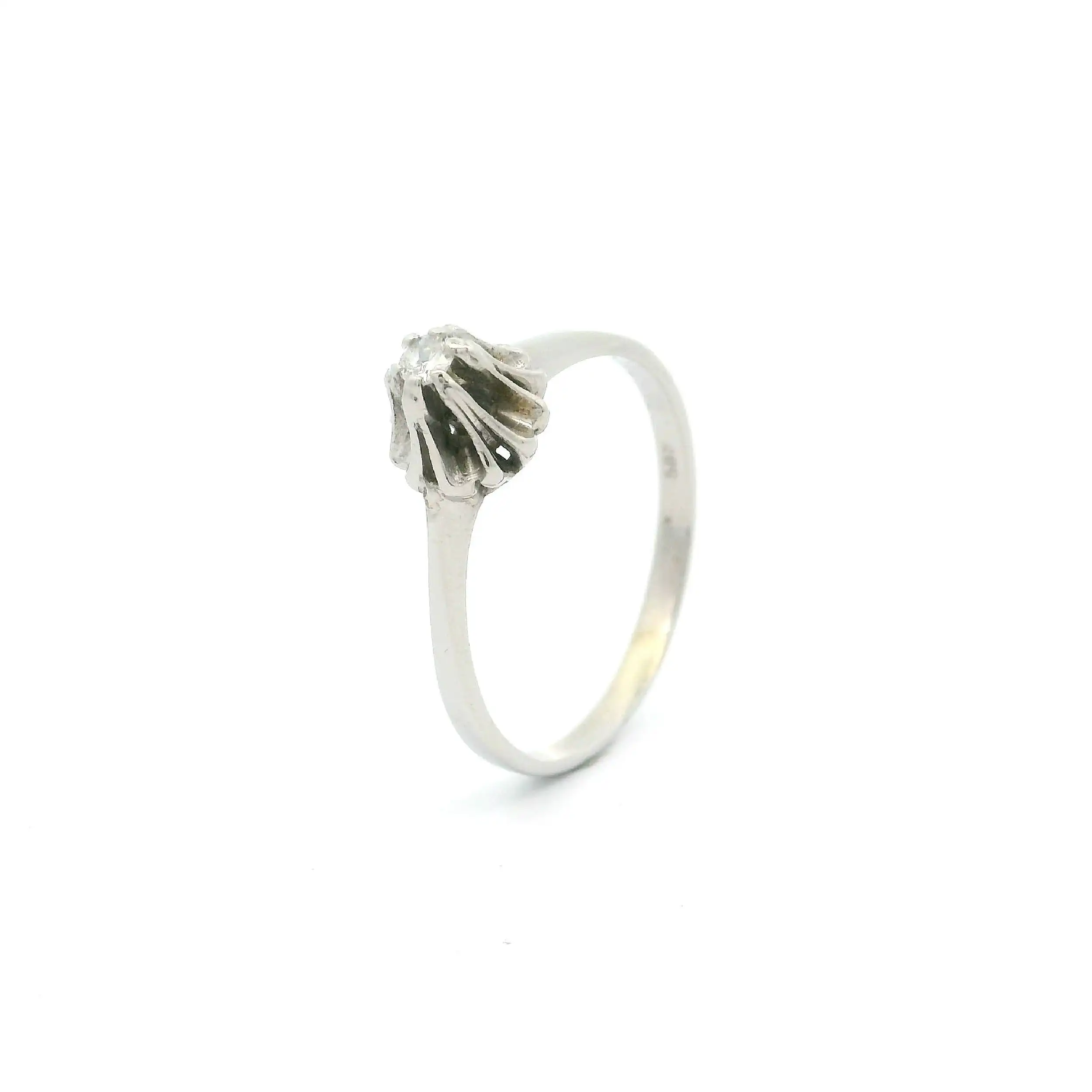 Ring Weißgold mit Brillant