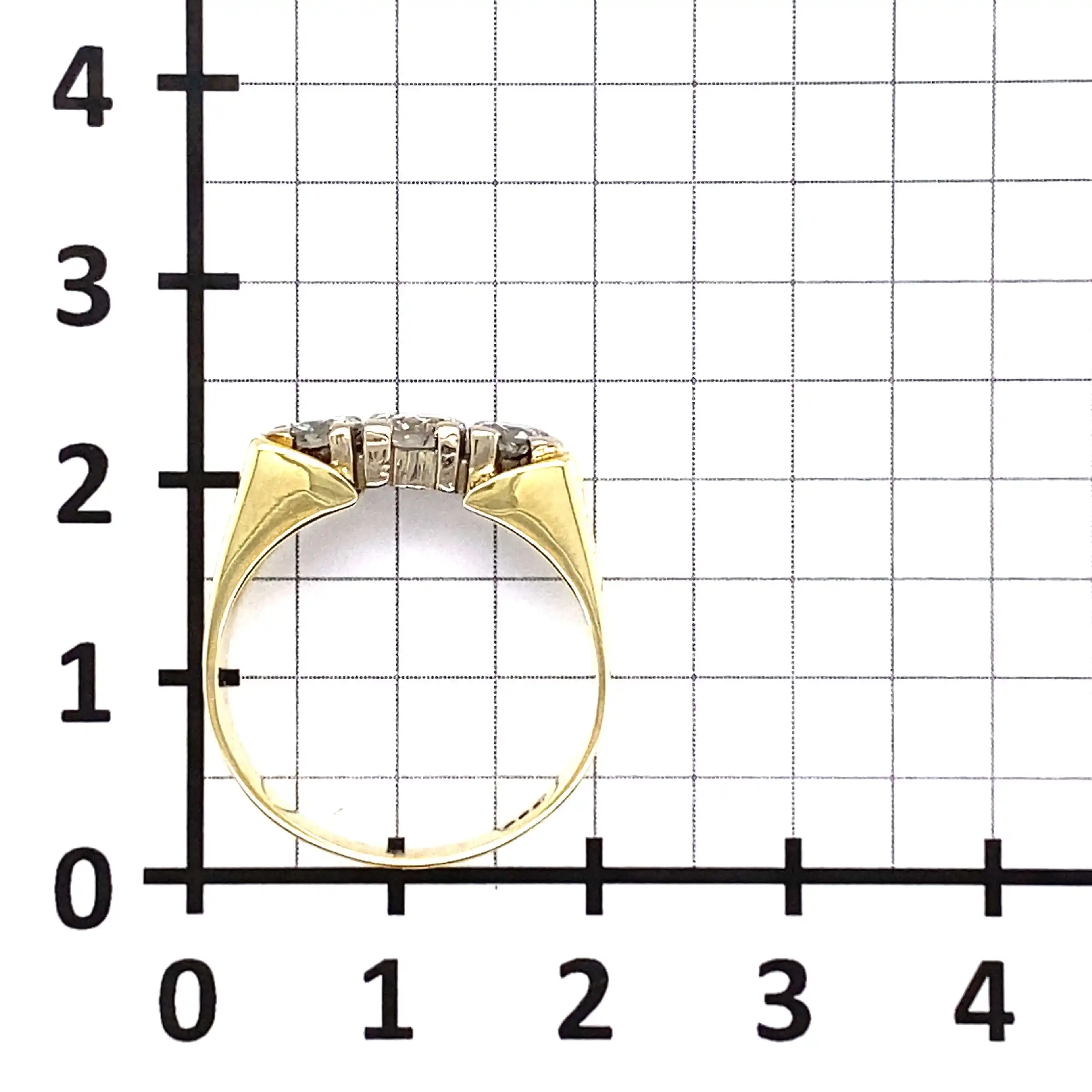 Ring Gelbgold mit Brillanten