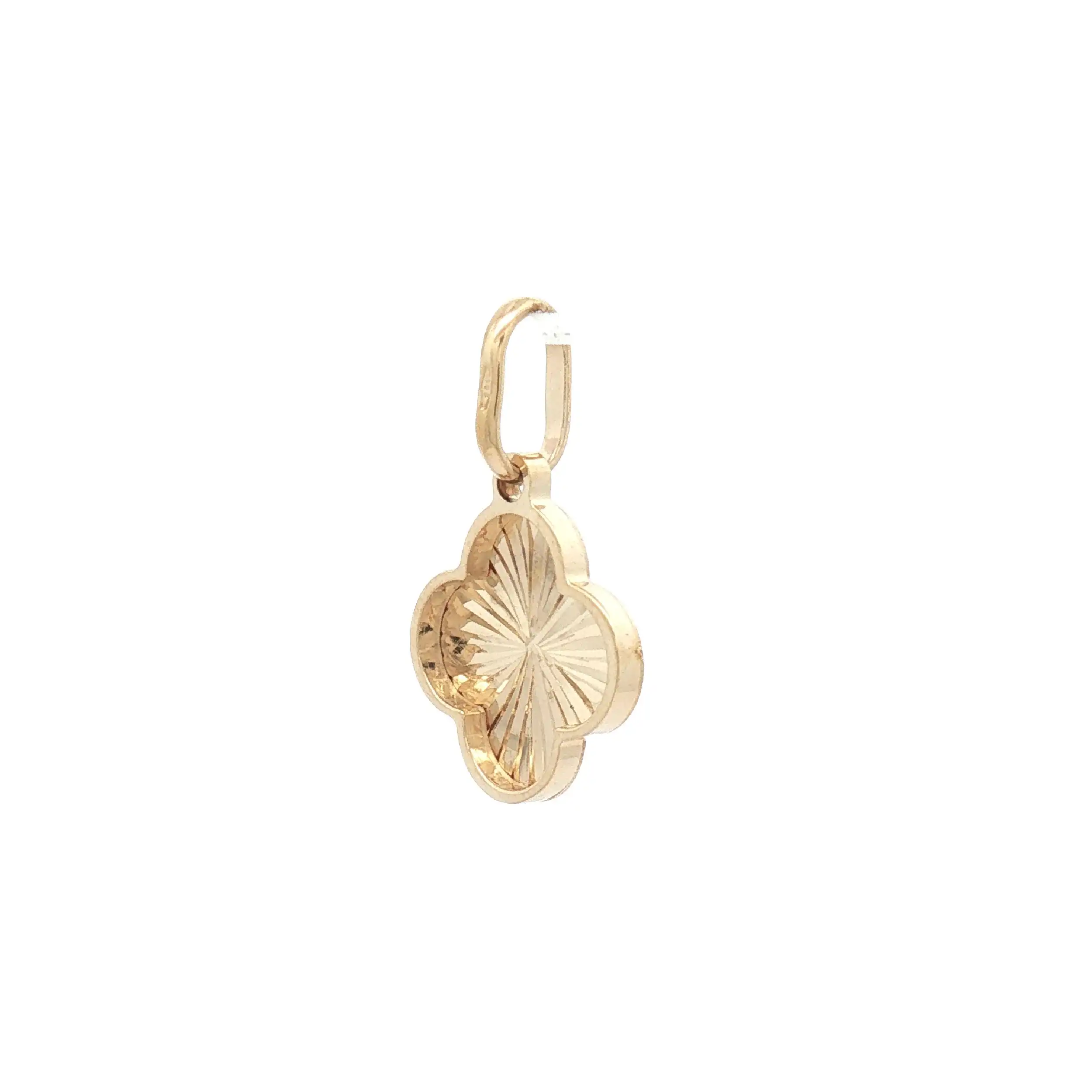 Anhänger Gelbgold Blume Anhänger Gelbgold Blume