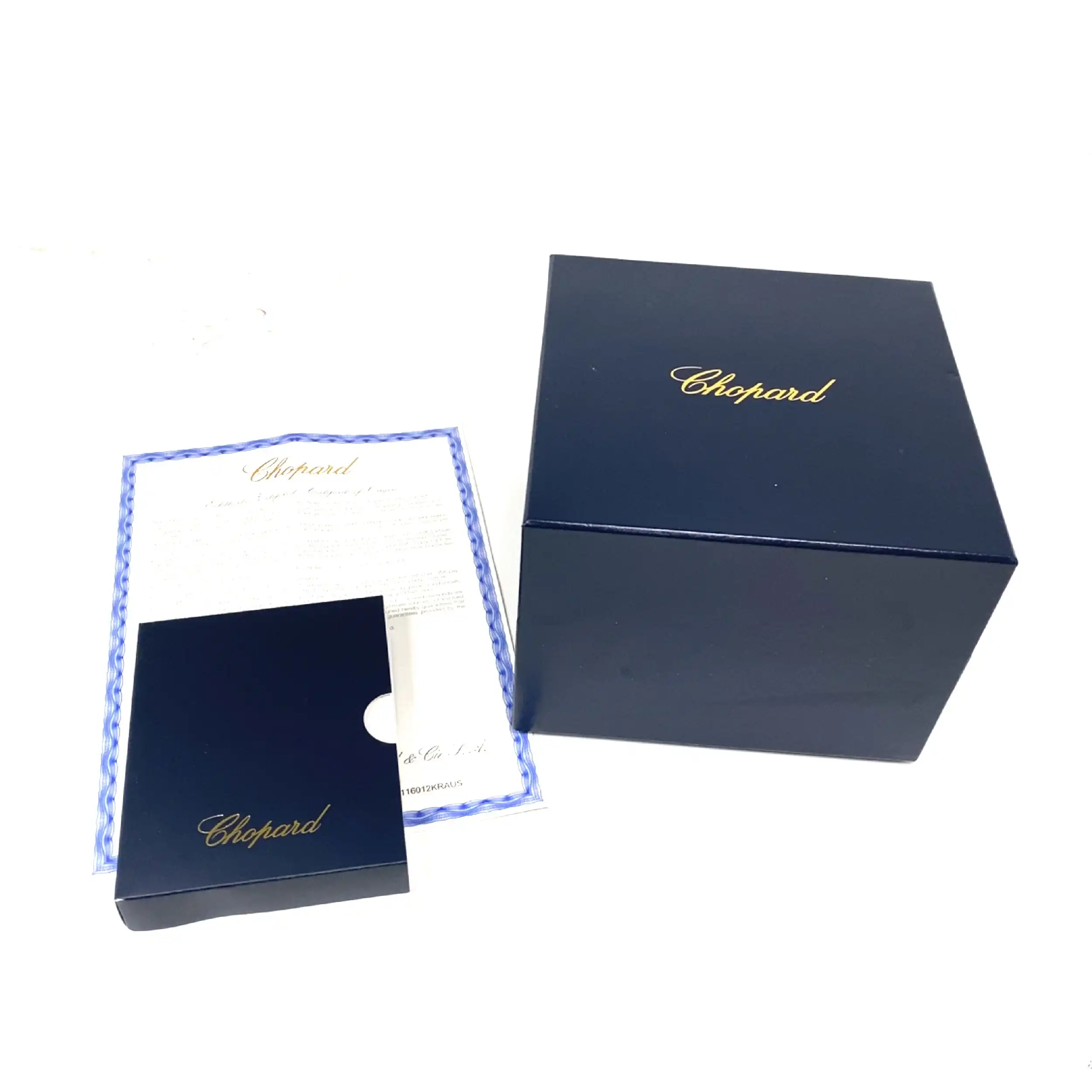 Ring Weißgold Chopard Happy Diamonds mit Box und Papieren Ring Weißgold Chopard Happy Diamonds mit Box und Papieren
