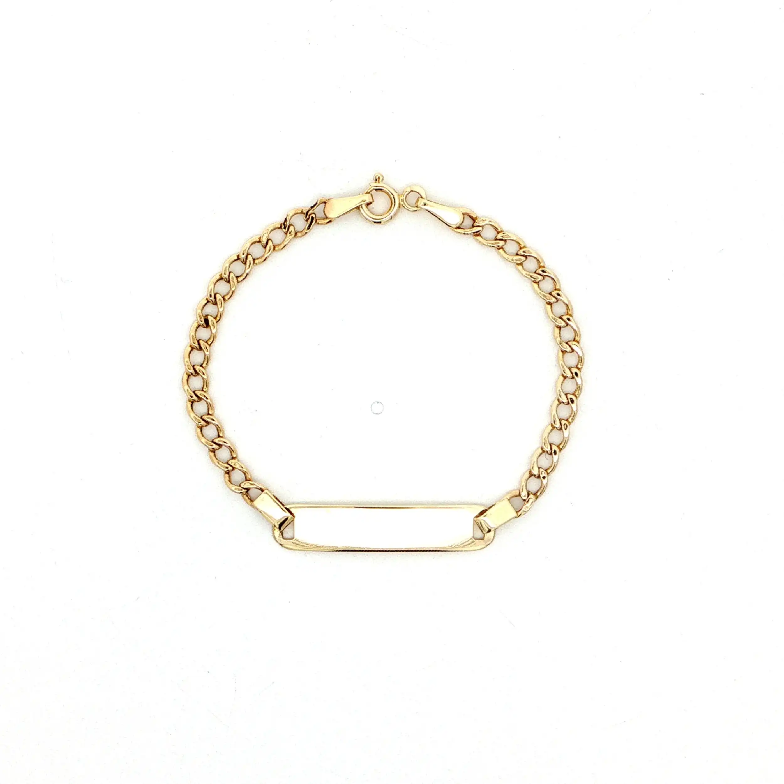 Ident-Armband Gelbgold