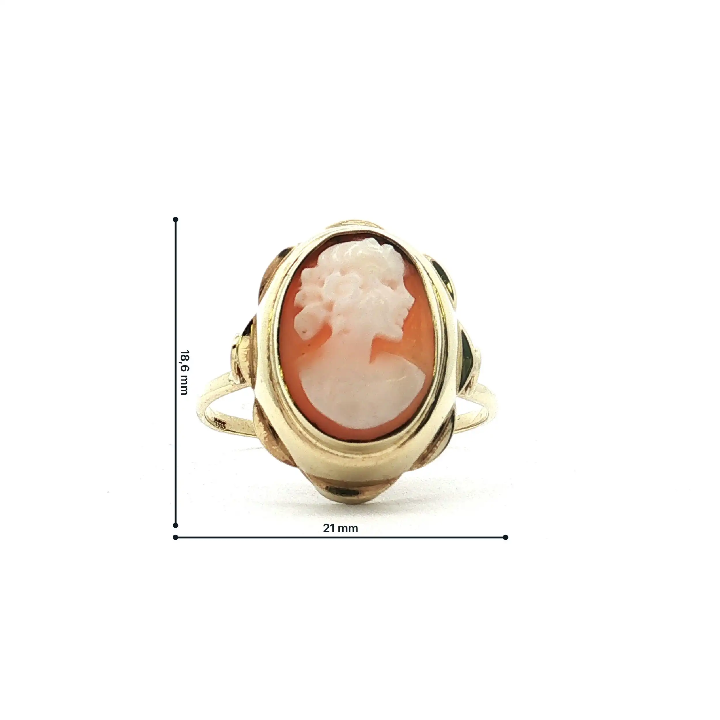 Ring Gelbgold mit Gemme
