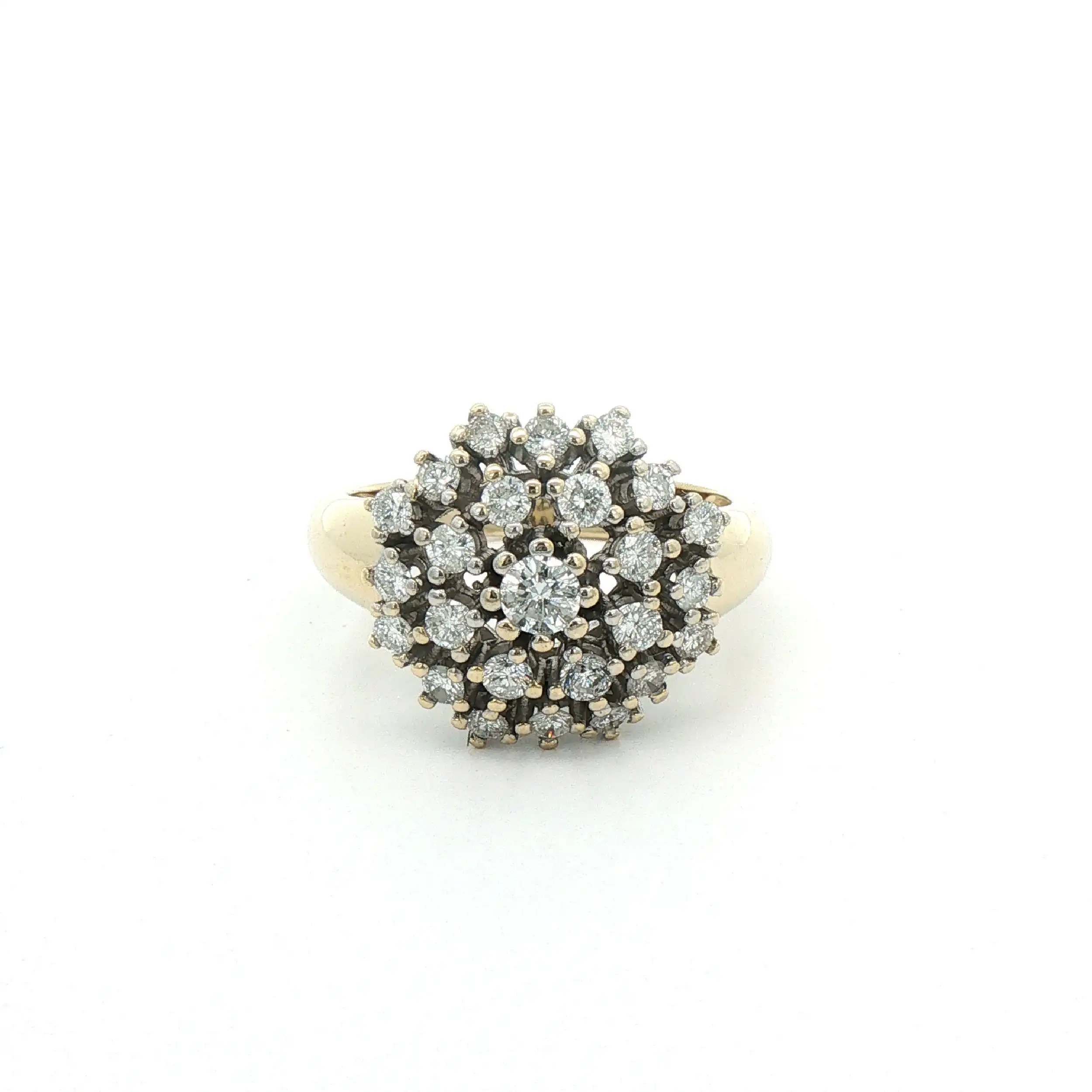 Ring Bicolor mit Brillanten Ring Bicolor mit Brillanten