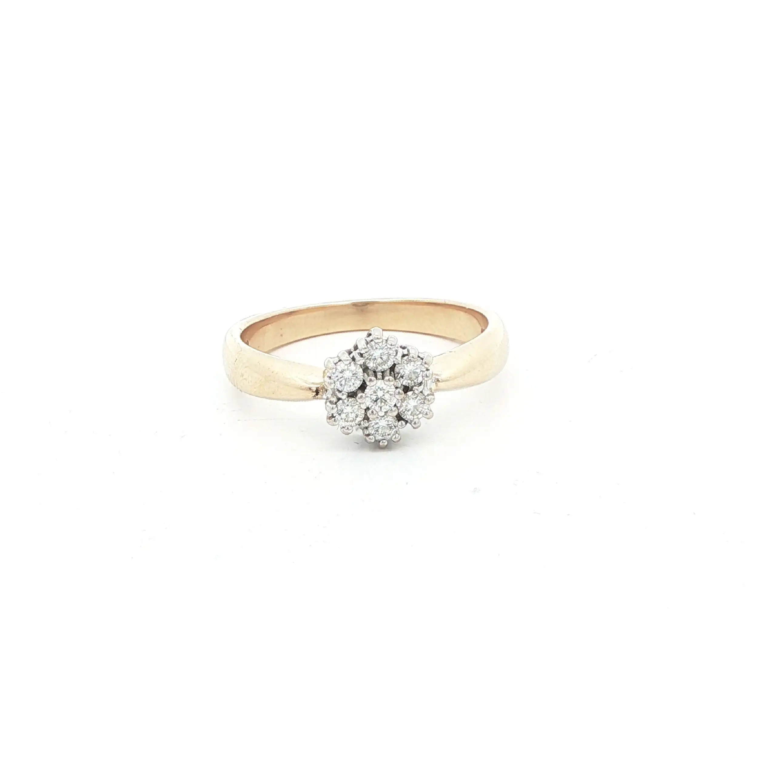 Ring Bicolor mit Brillanten