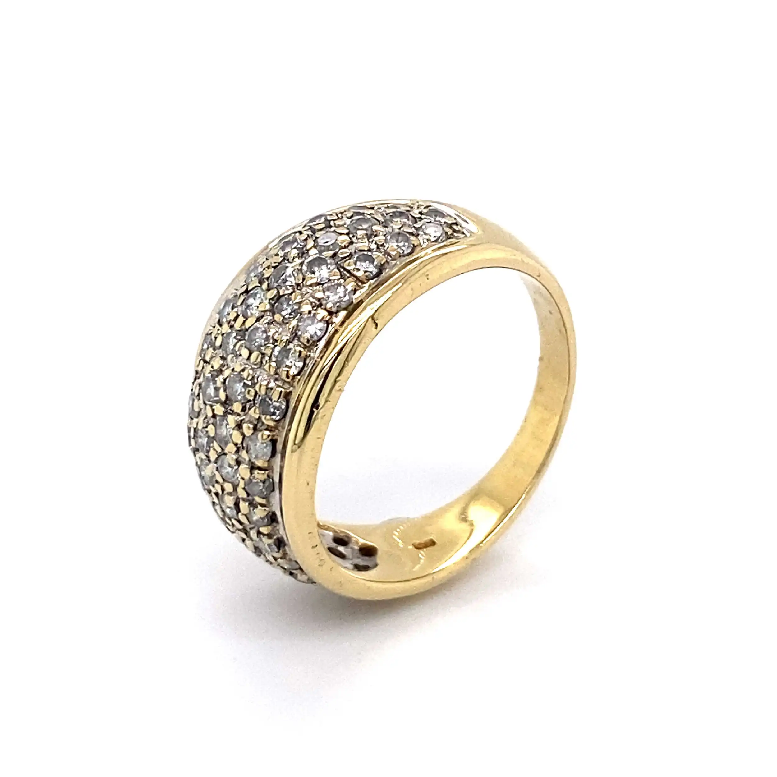 Ring Bicolor mit Brillanten