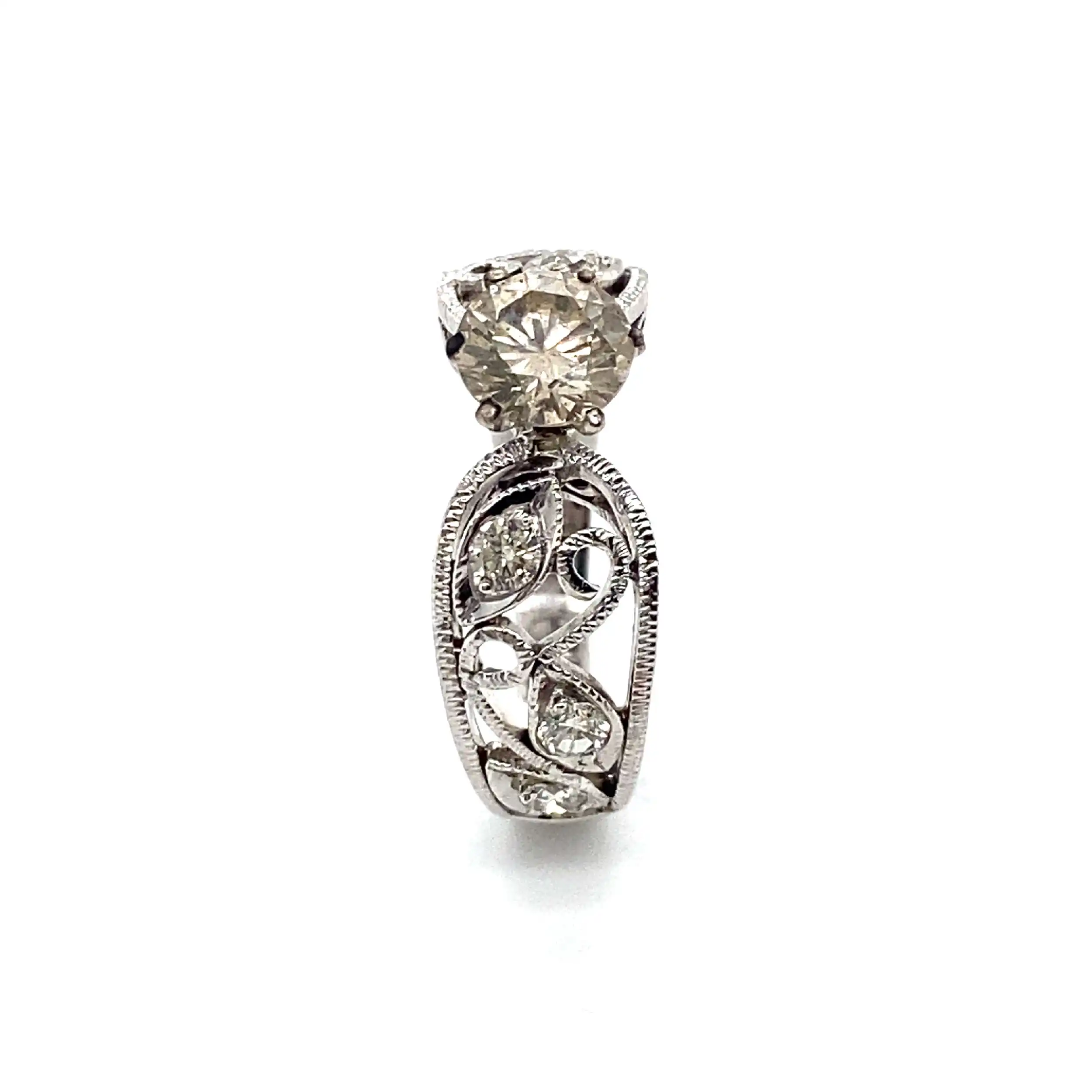 Ring Weißgold mit Brillanten ca. 1,50 ct Ring Weißgold mit Brillanten ca. 1,50 ct