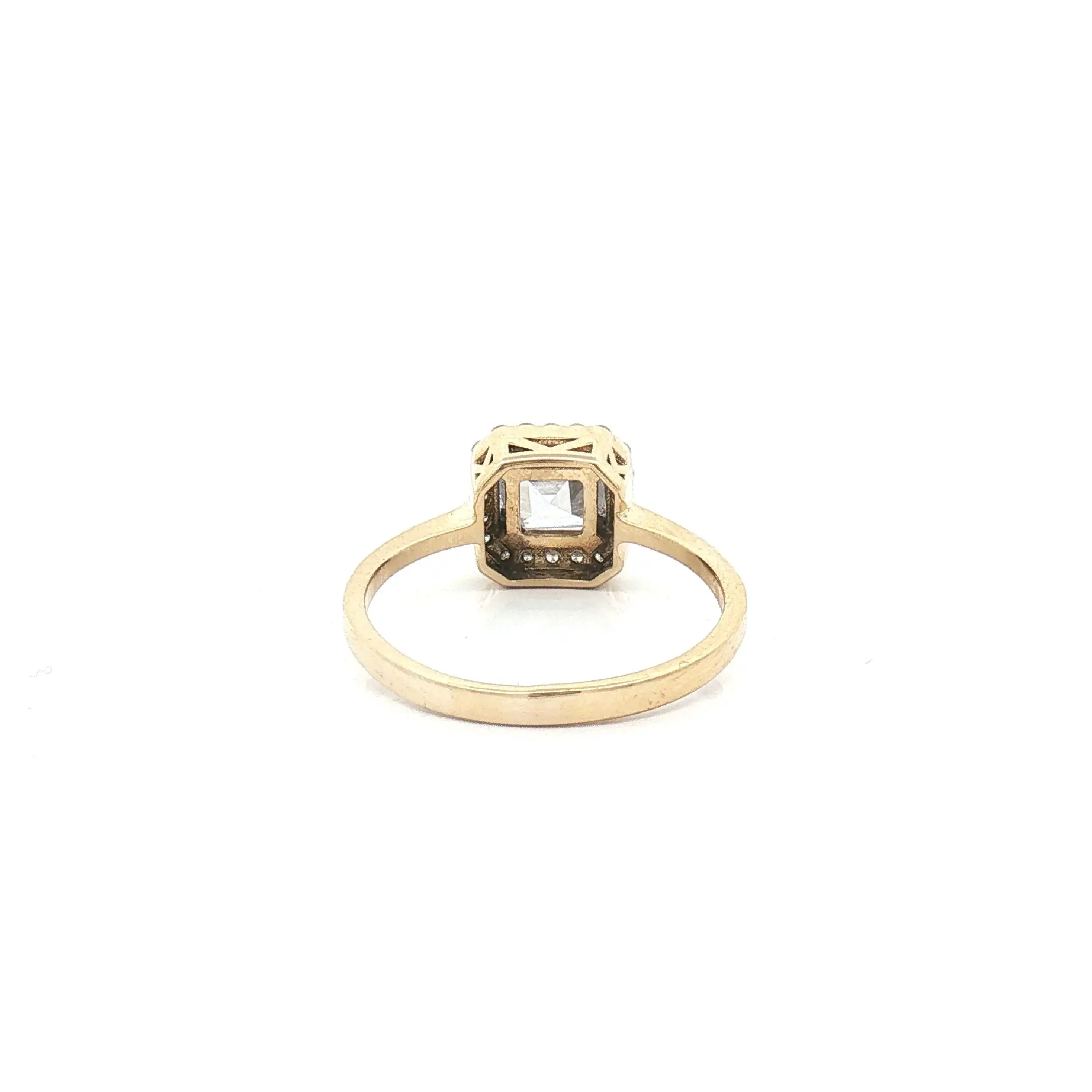 Ring Gelbgold mit Zirkonia Ring Gelbgold mit Zirkonia