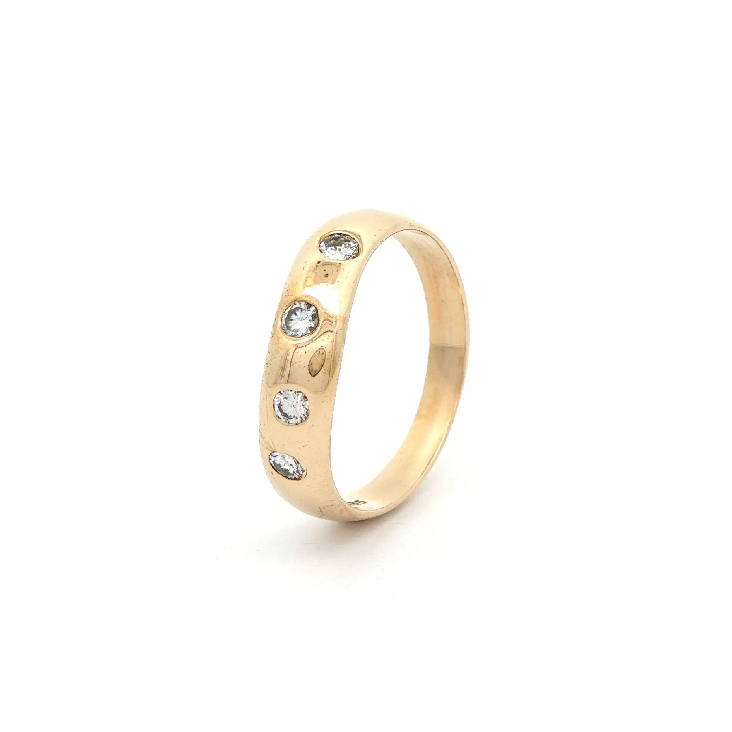 Ring Gelbgold mit Brillanten Ring Gelbgold mit Brillanten