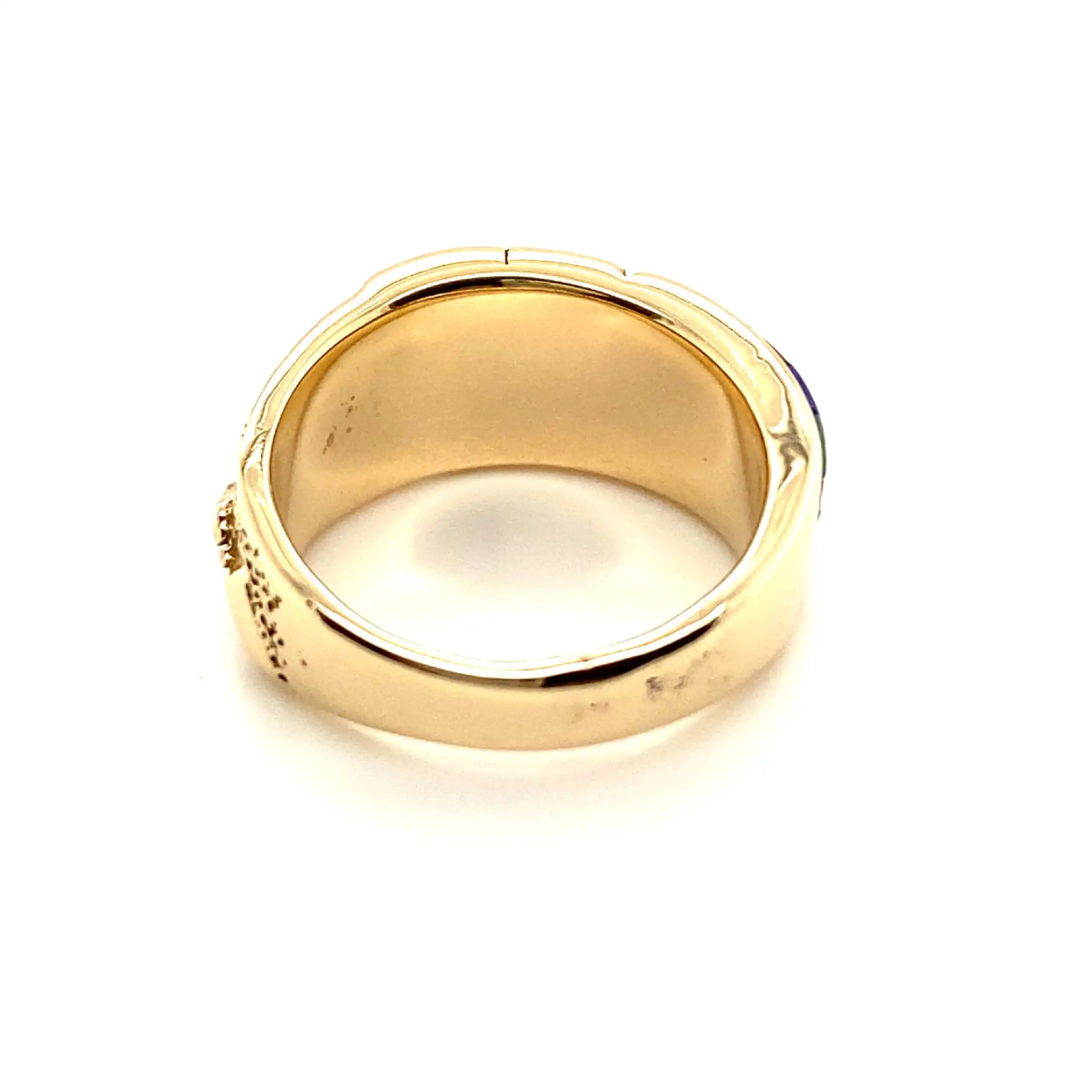 Ring Gelbgold mit Farbsteinen
