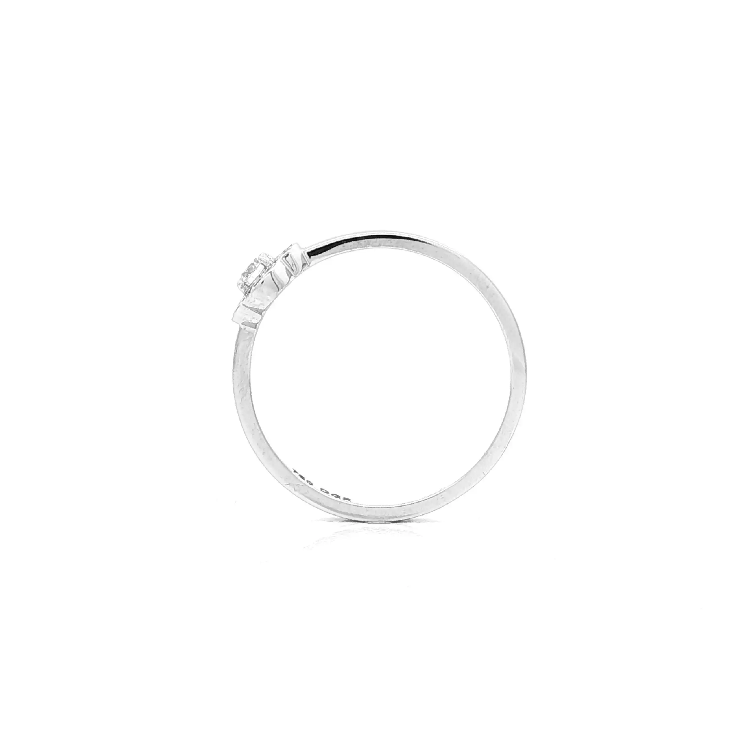 Ring Weißgold mit Brillanten Ring Weißgold mit Brillanten