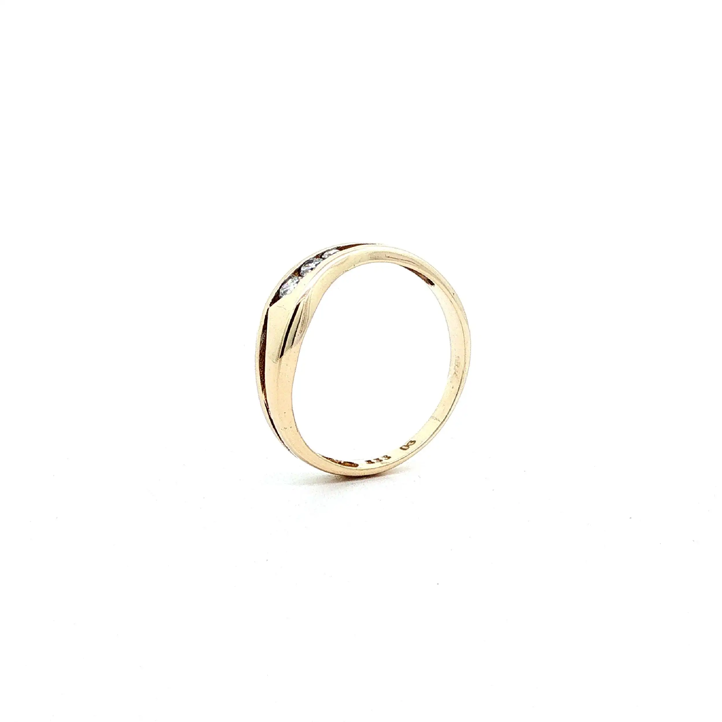 Ring Gelbgold mit Zirkonia Ring Gelbgold mit Zirkonia