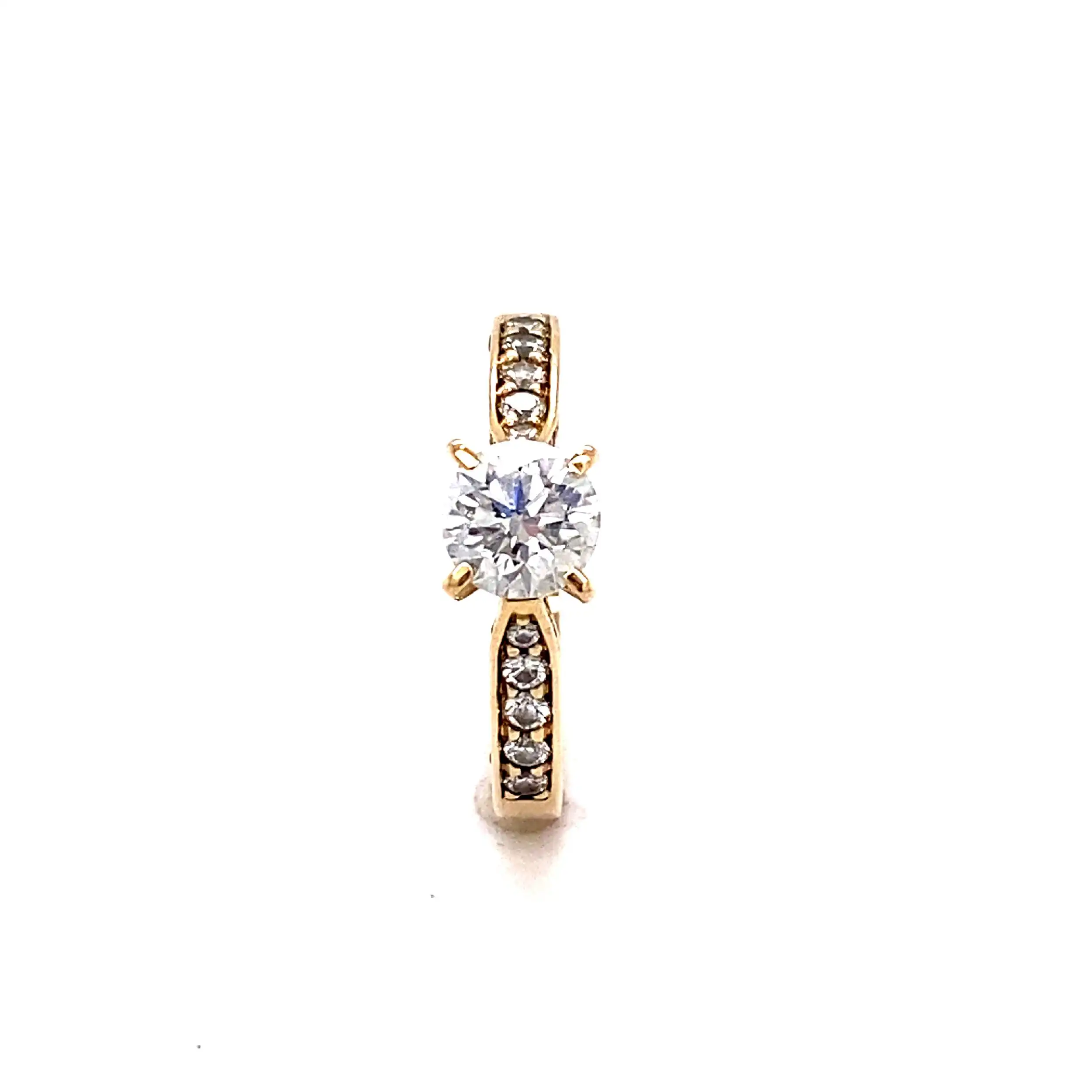 Ring Gelbgold Christ mit Brillanten Ring Gelbgold Christ mit Brillanten