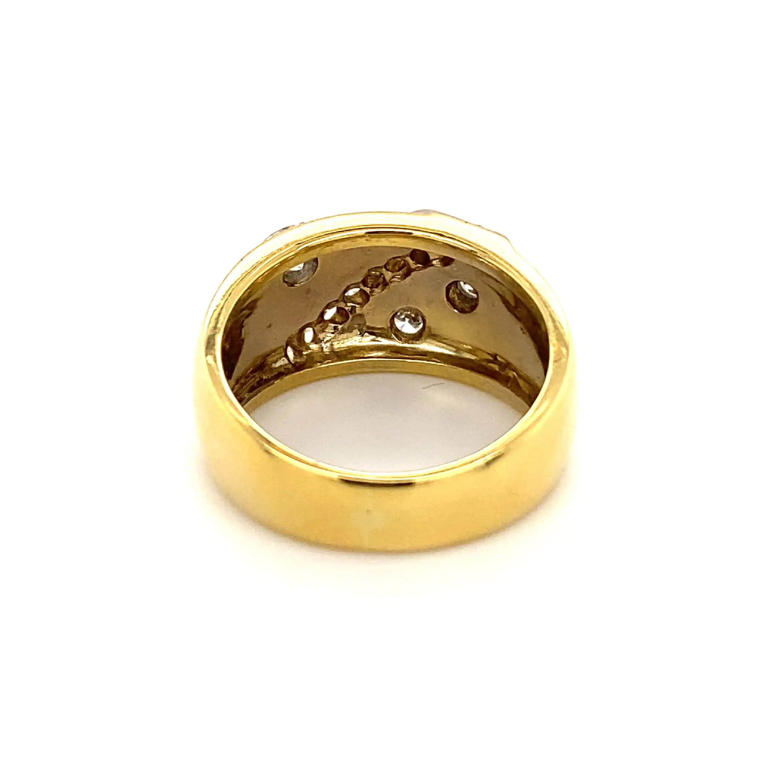 Ring Gelbgold mit Brillanten Ring Gelbgold mit Brillanten