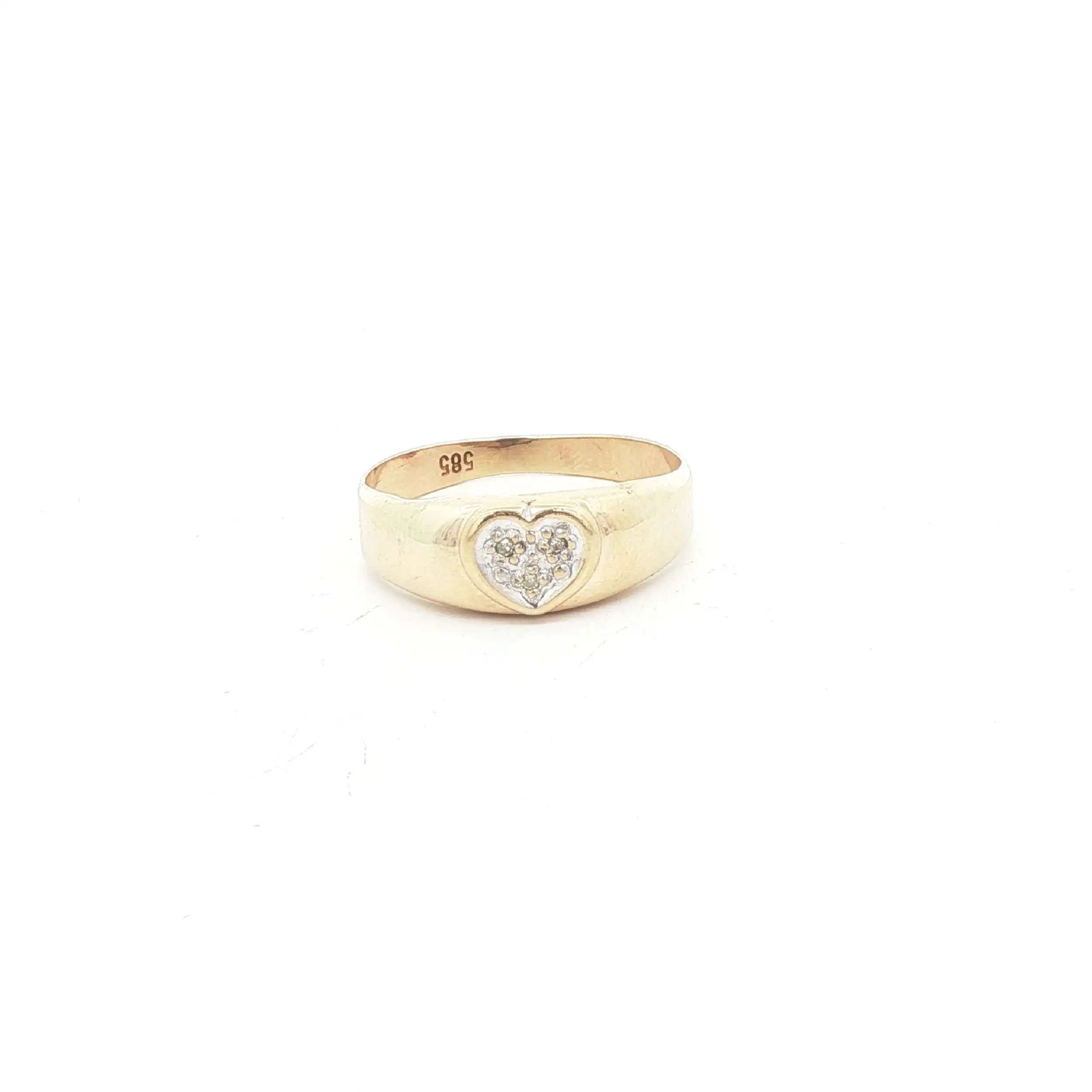 Ring Bicolor mit Brillanten Ring Bicolor mit Brillanten