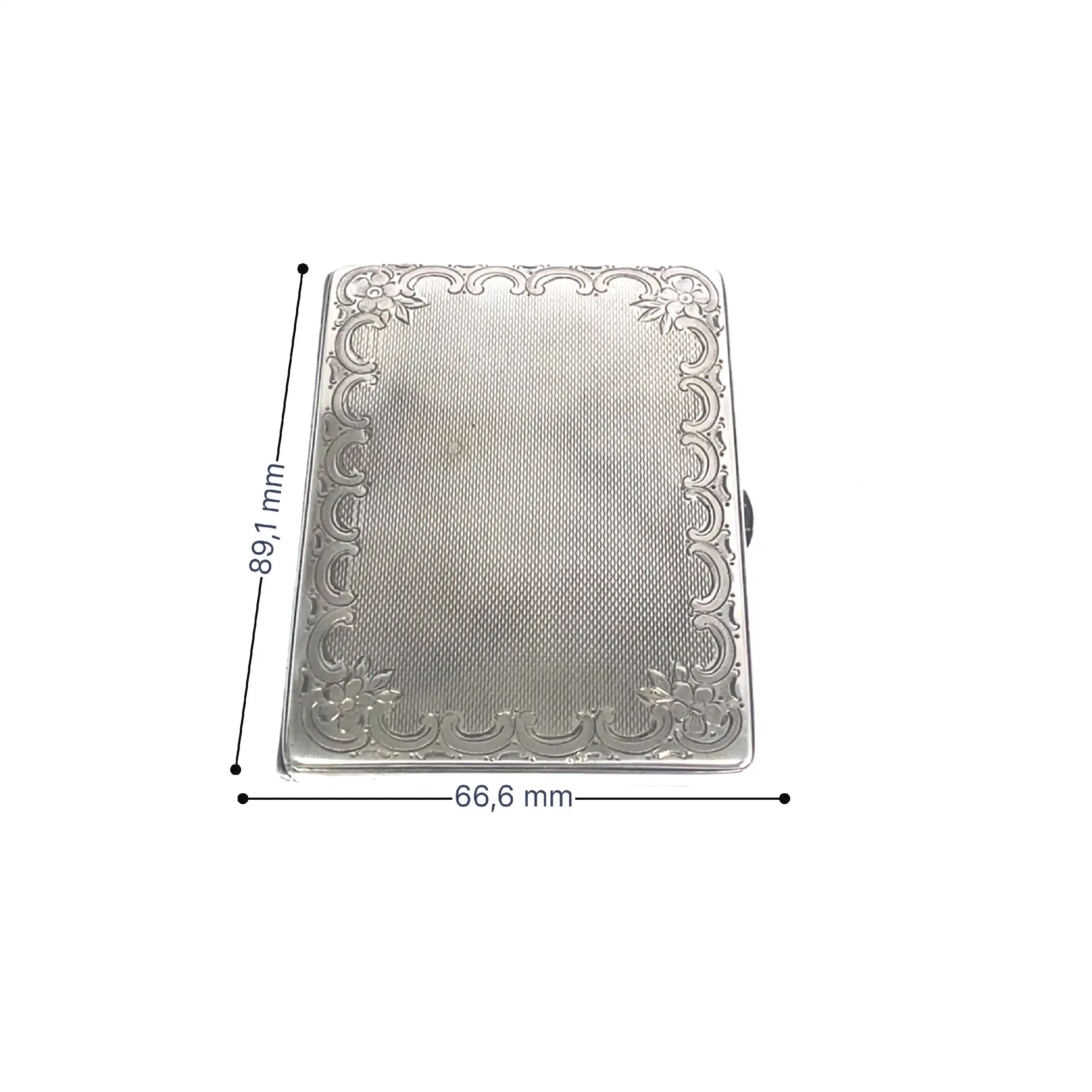 Zigarettendose Silber Zigarettendose Silber