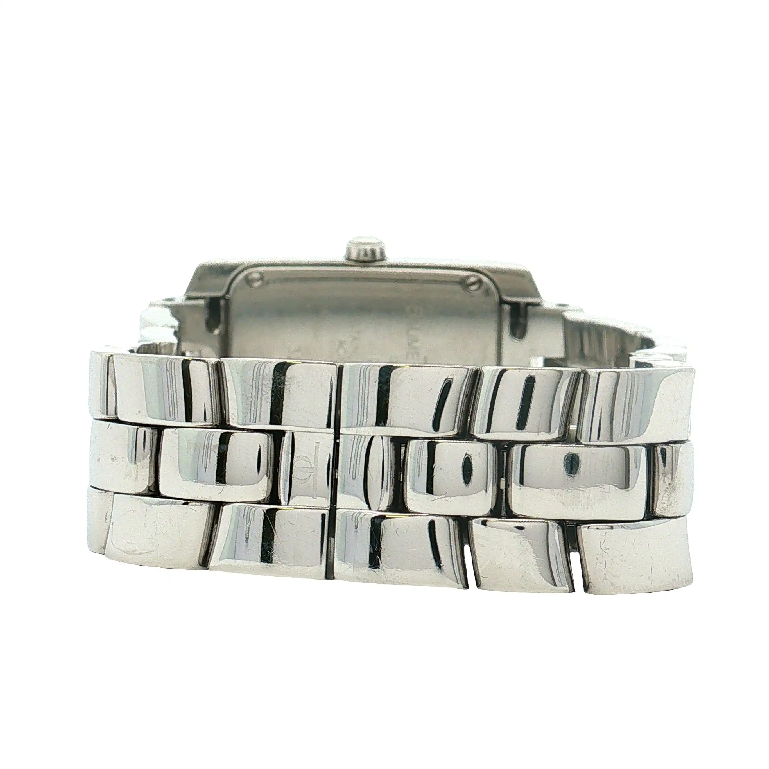 Damenuhr Baume & Mercier Hampton stahl Quarz Ref. 65309 mit Box WERK DEFEKT! Damenuhr Baume & Mercier Hampton stahl Quarz Ref. 65309 mit Box WERK DEFEKT!