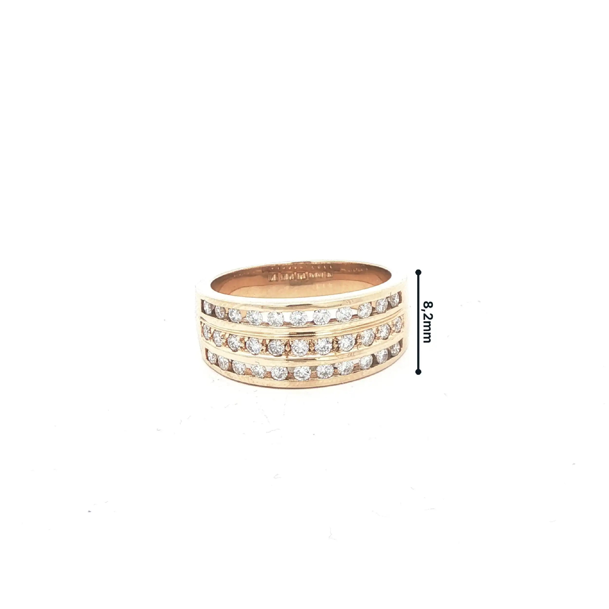 Ring Gelbgold mit Brillanten Ring Gelbgold mit Brillanten