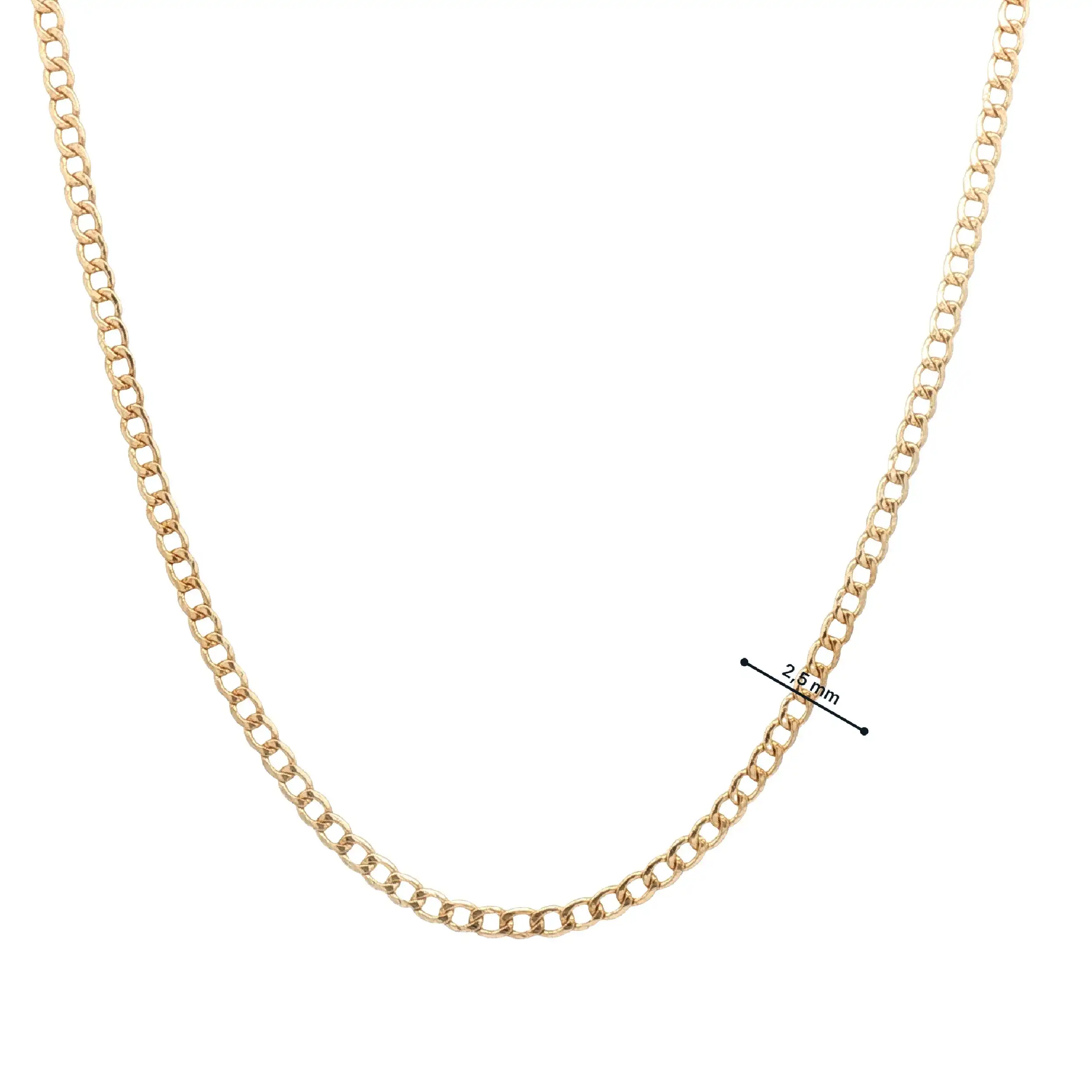 Panzerkette Gelbgold