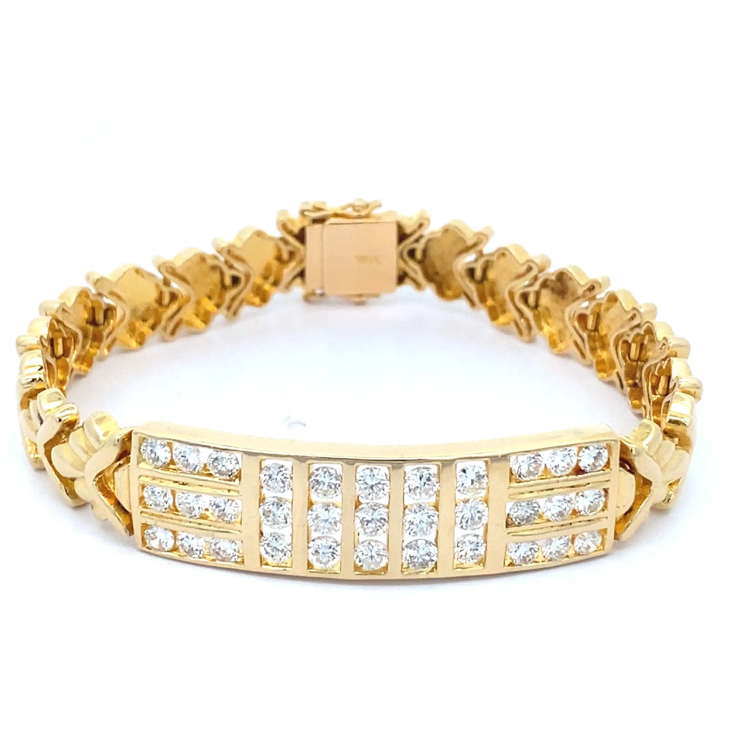 Armband Gelbgold mit Brillanten Armband Gelbgold mit Brillanten