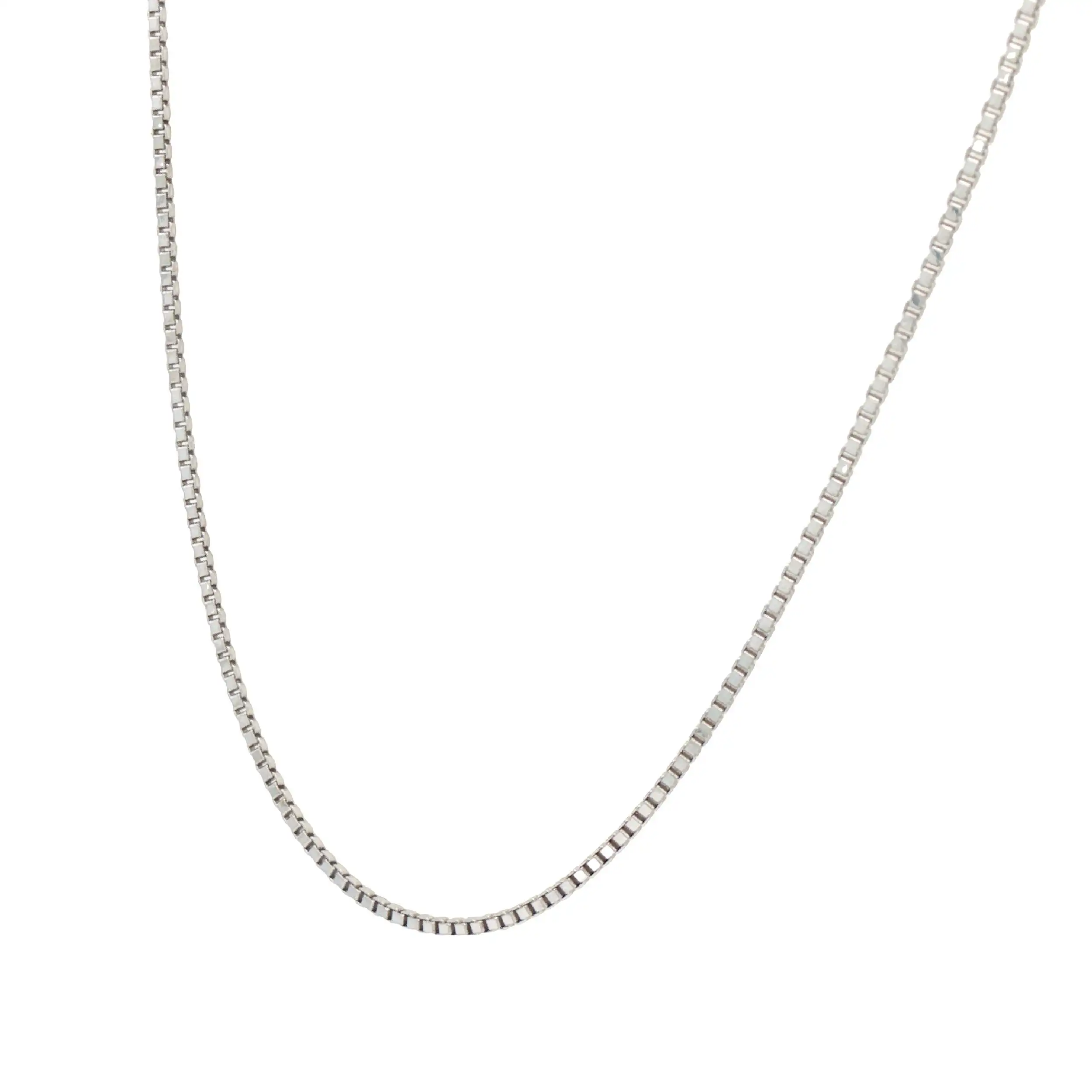 Venezianerkette Weißgold