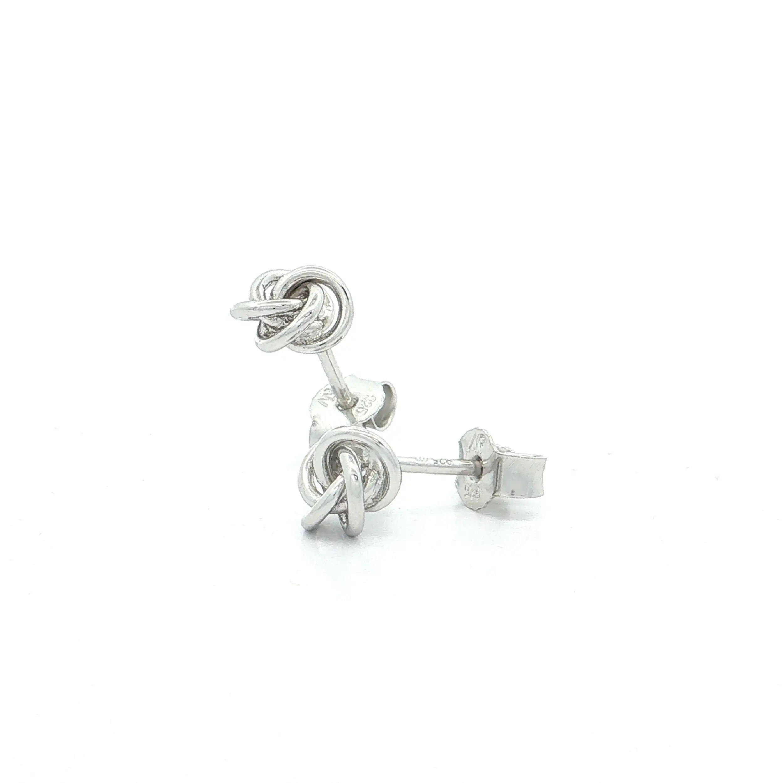 Silberohrstecker Knoten