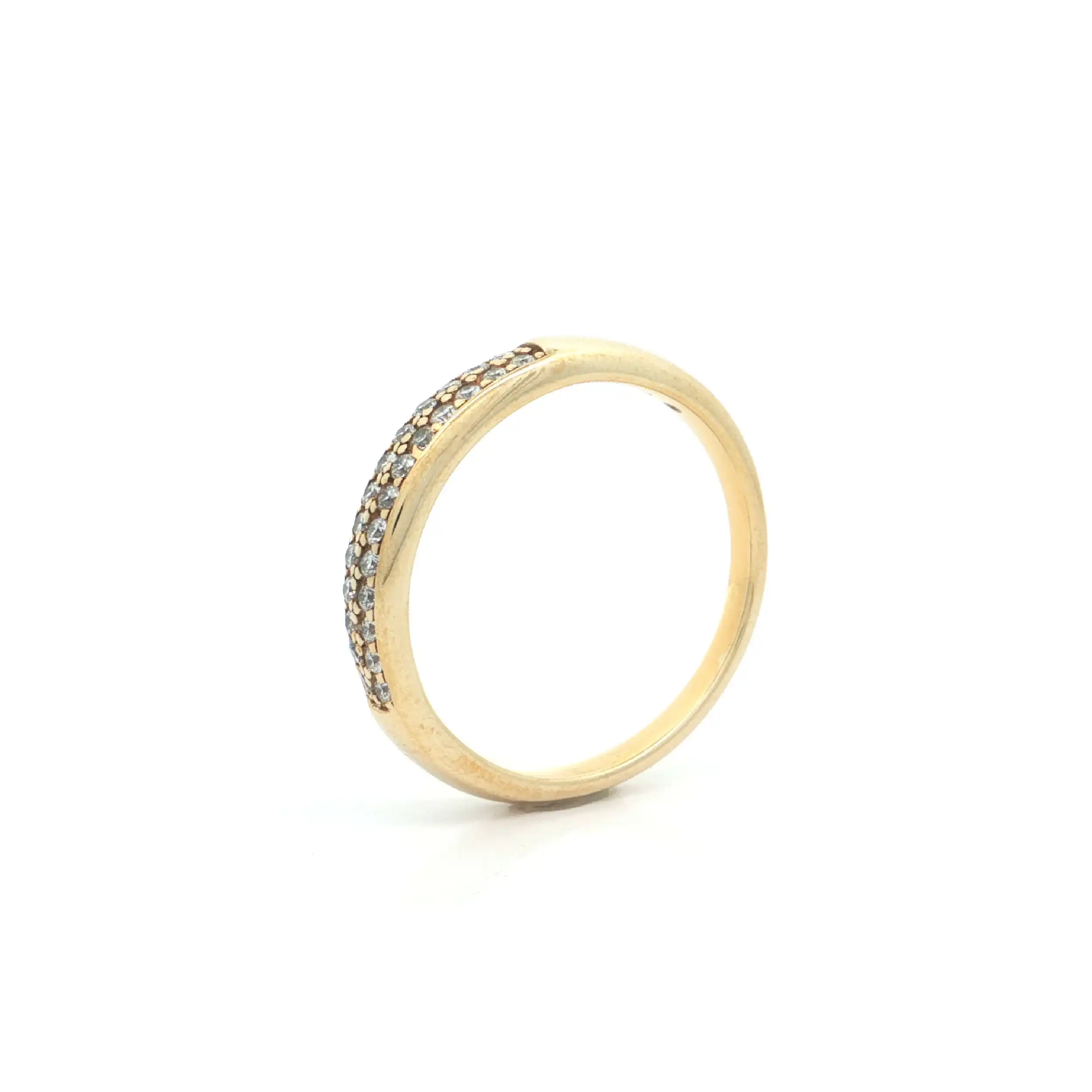 Ring Gelbgold mit Brillanten Ring Gelbgold mit Brillanten