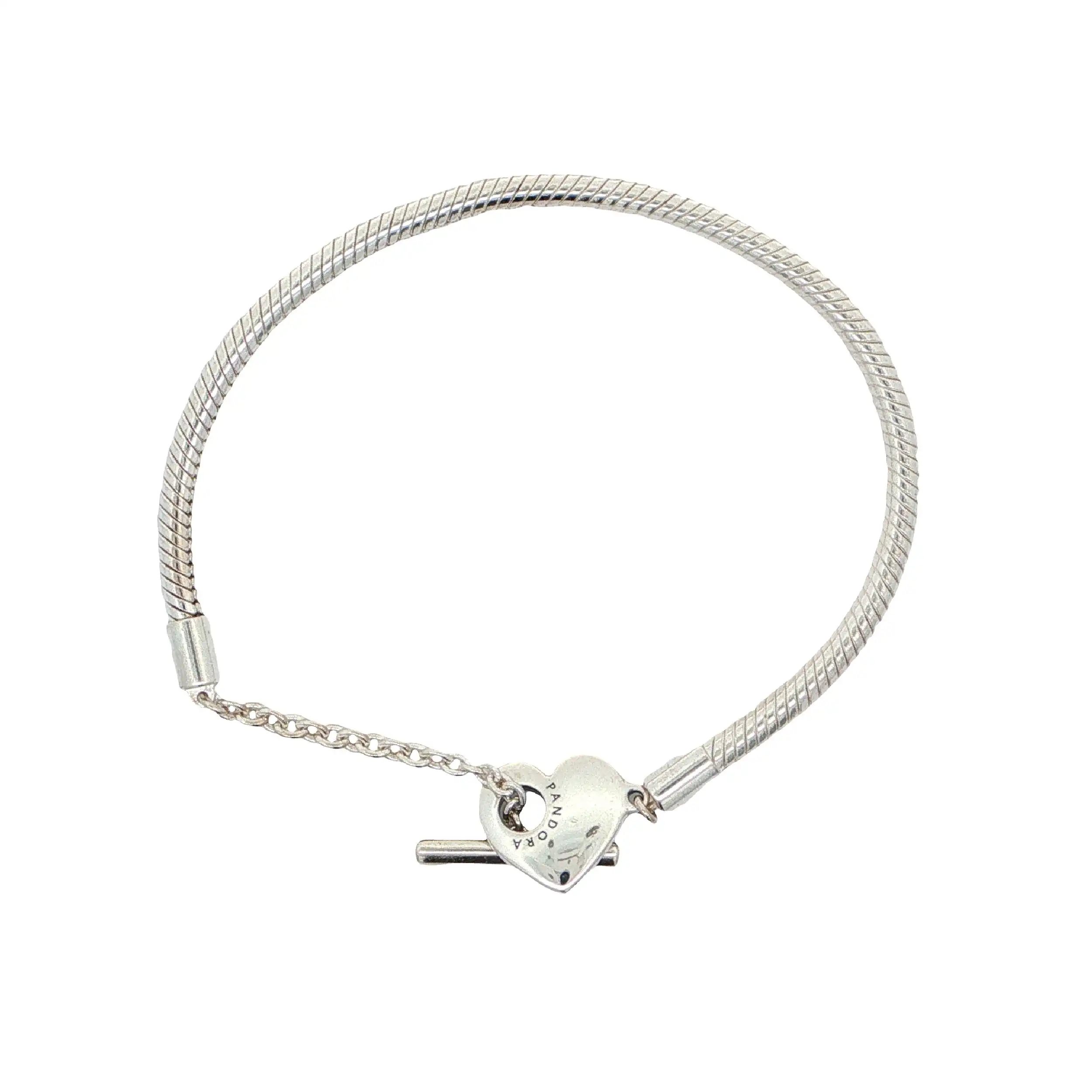 Pandora Moments Schlangen-Gliederarmband Silber Pandora Moments Schlangen-Gliederarmband Silber