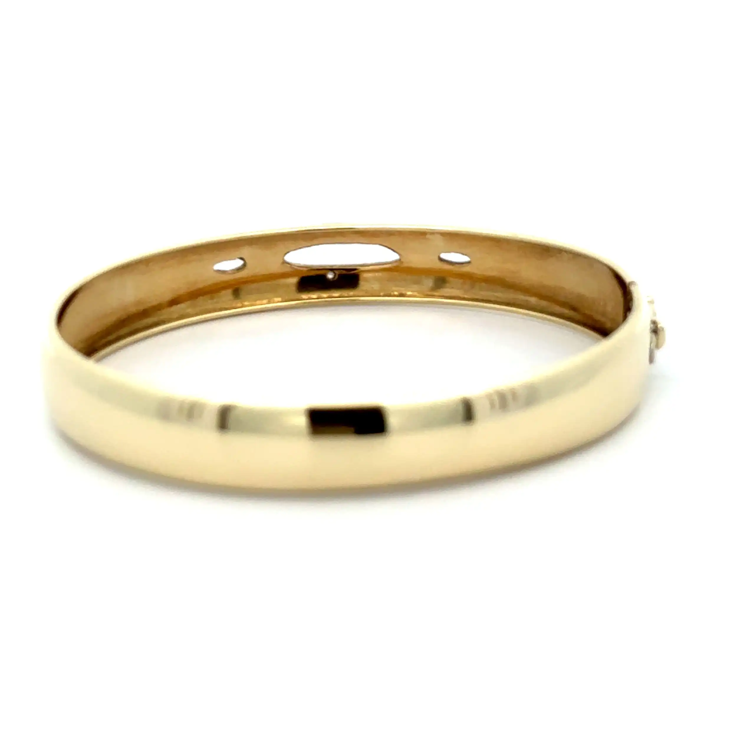Armreif Gelbgold mit Zirkonia
