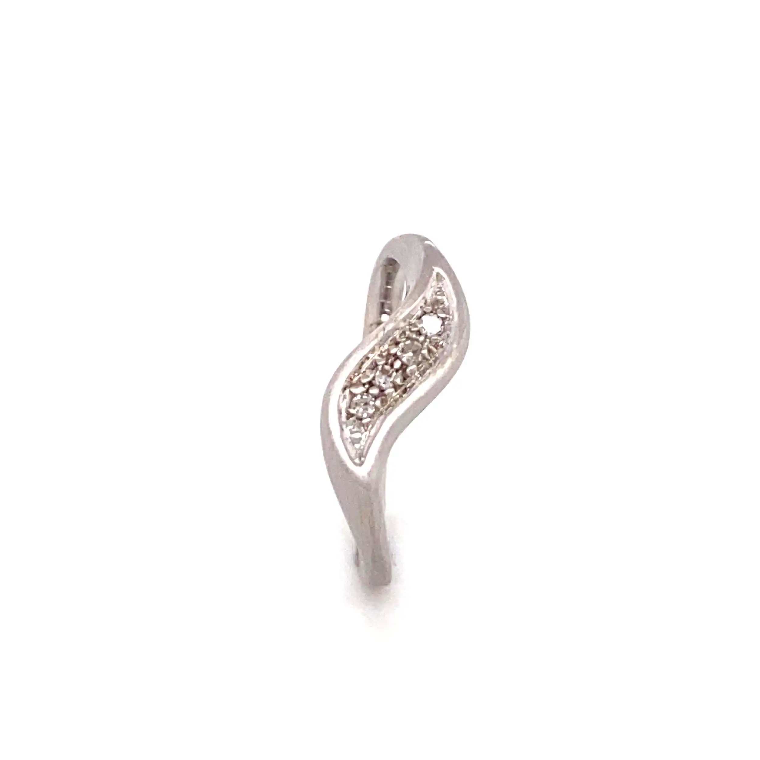Ring Weißgold mit Diamanten