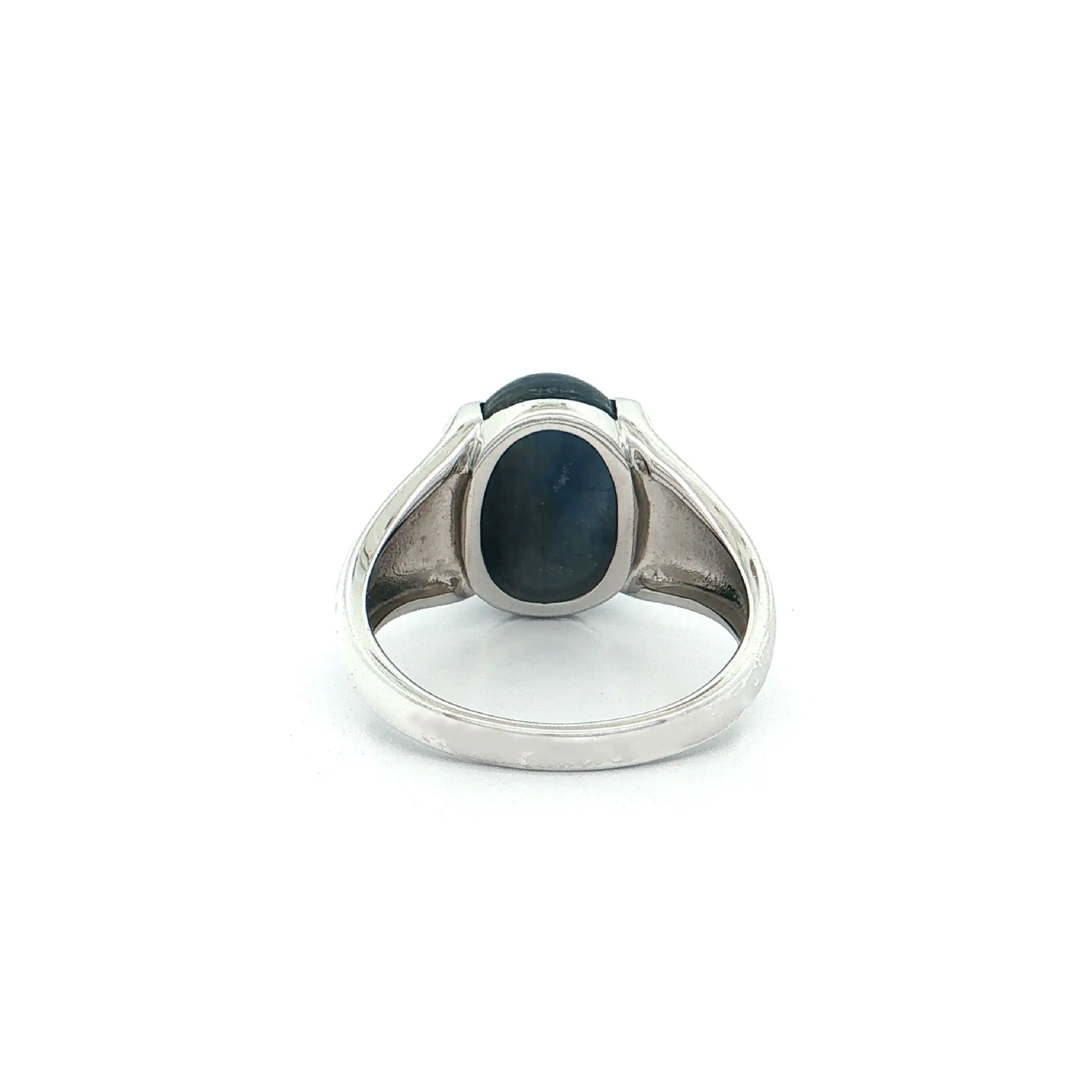 Ring Silber mit Saphircabochon Ring Silber mit Saphircabochon