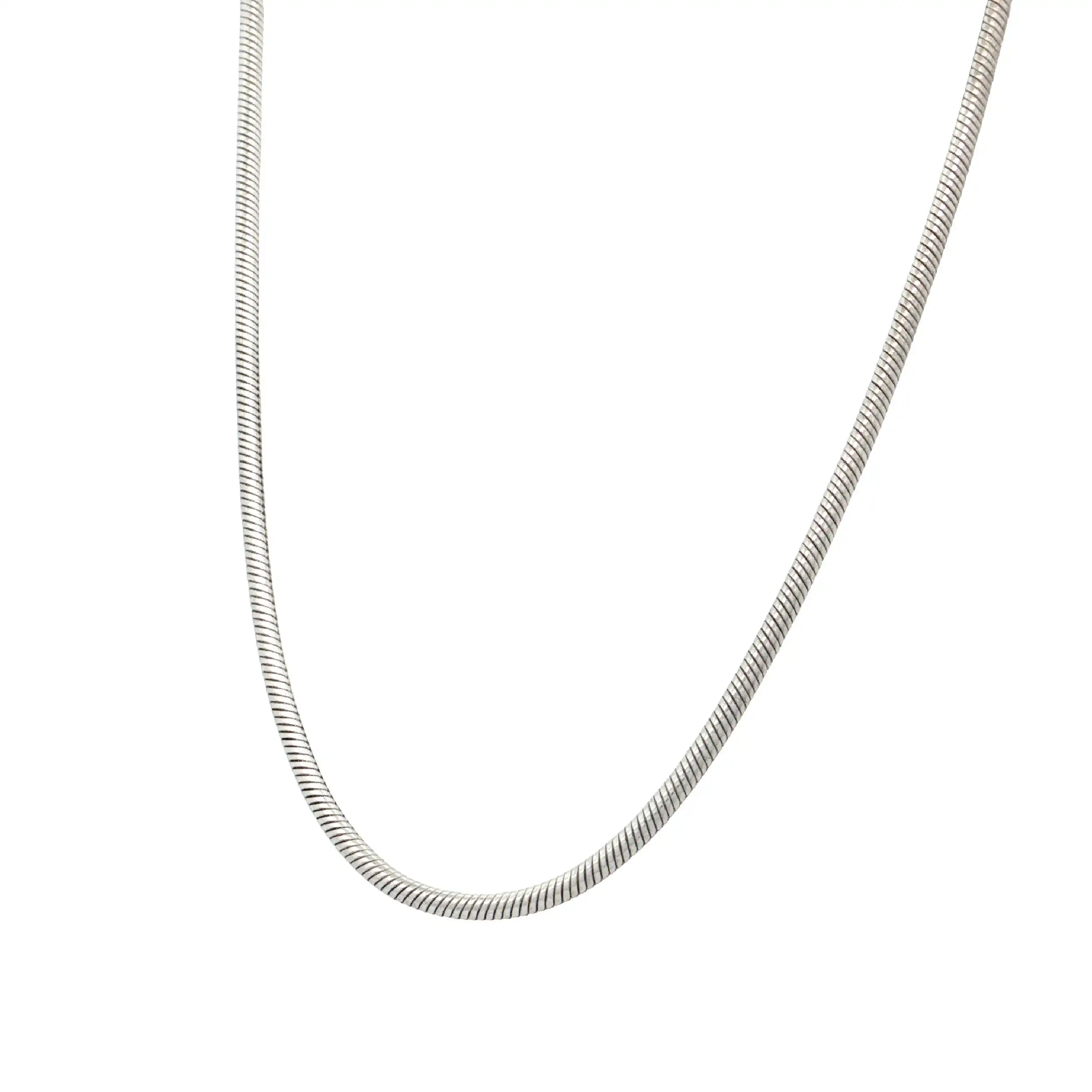 Schlangenkette Silber