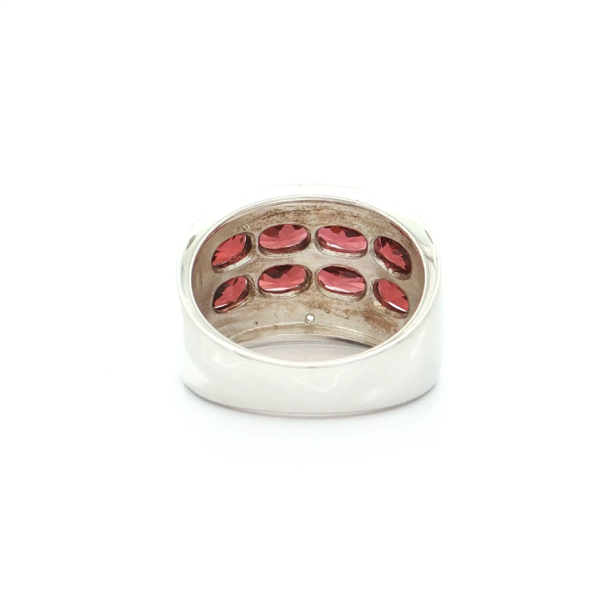 Ring Silber mit Rhodolith Ring Silber mit Rhodolith
