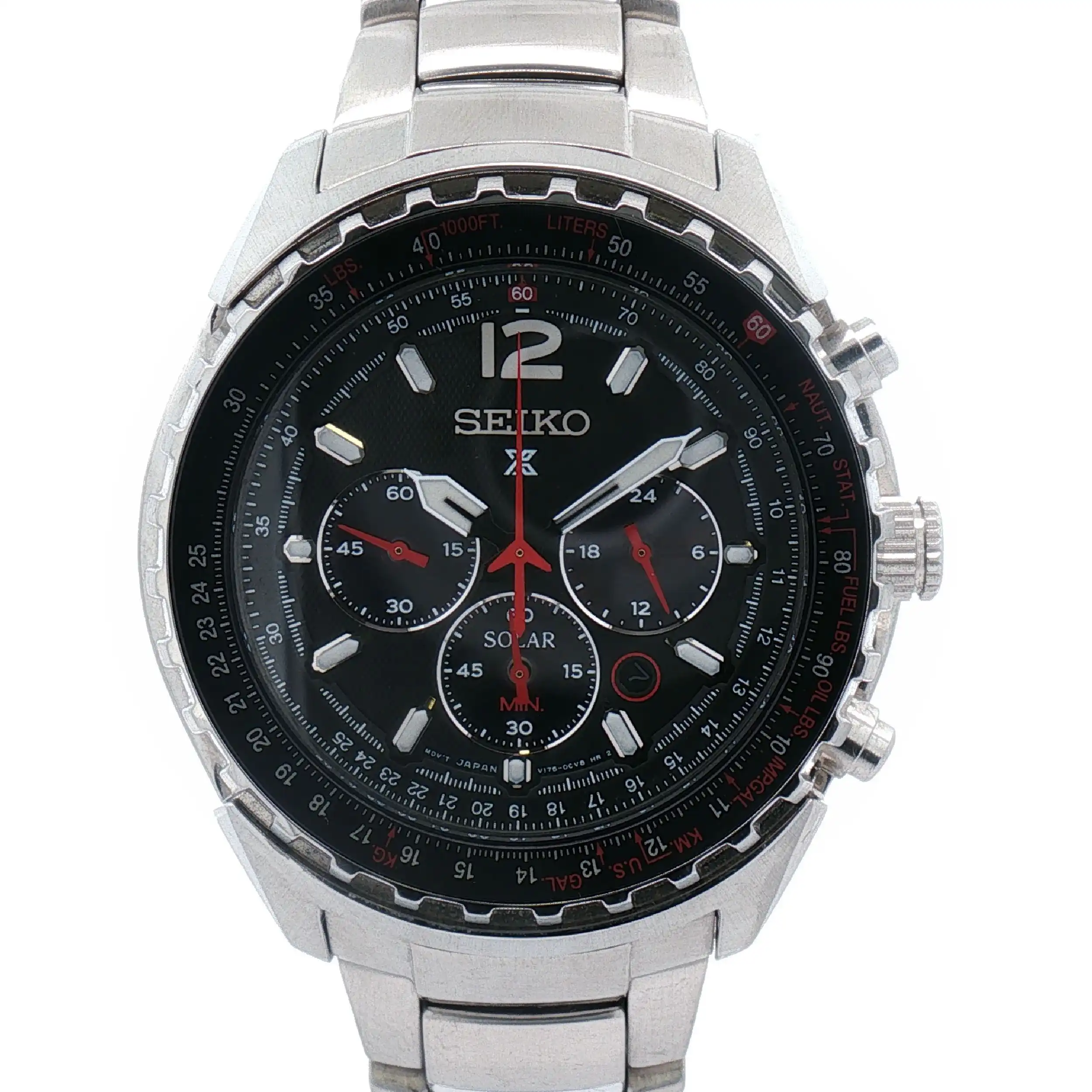 Herrenuhr Seiko Prospex Sky Aviation Solar Chronograph Herrenuhr Seiko Prospex Sky Aviation Solar Chronograph