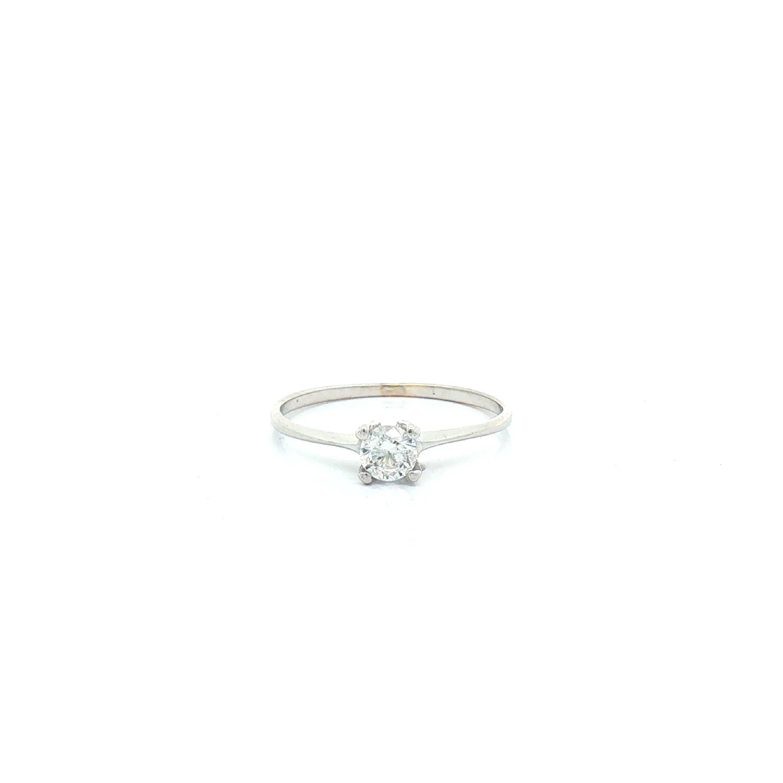 Ring Weißgold mit Zirkonia Ring Weißgold mit Zirkonia