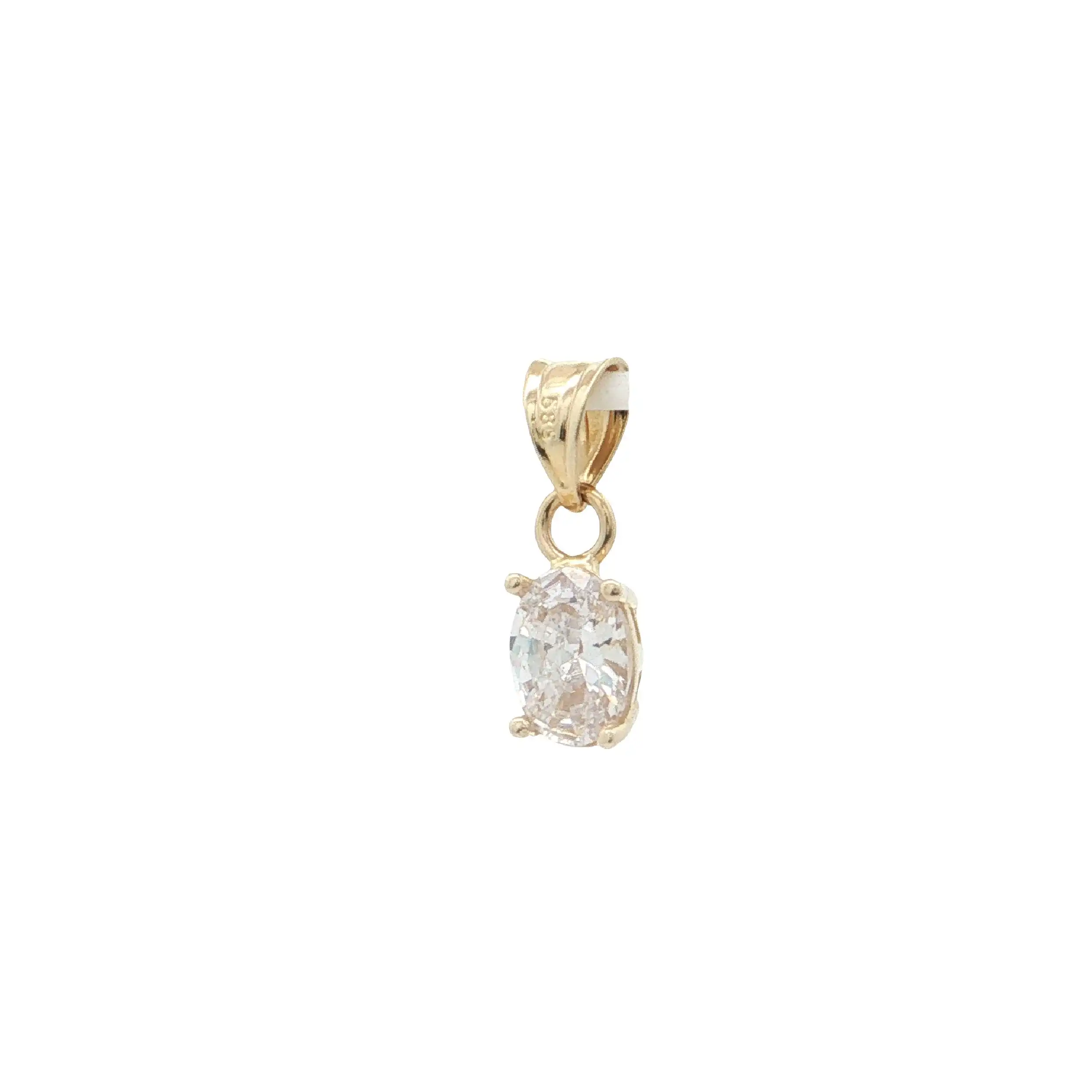 Anhänger Gelbgold mit Zirkonia Anhänger Gelbgold mit Zirkonia