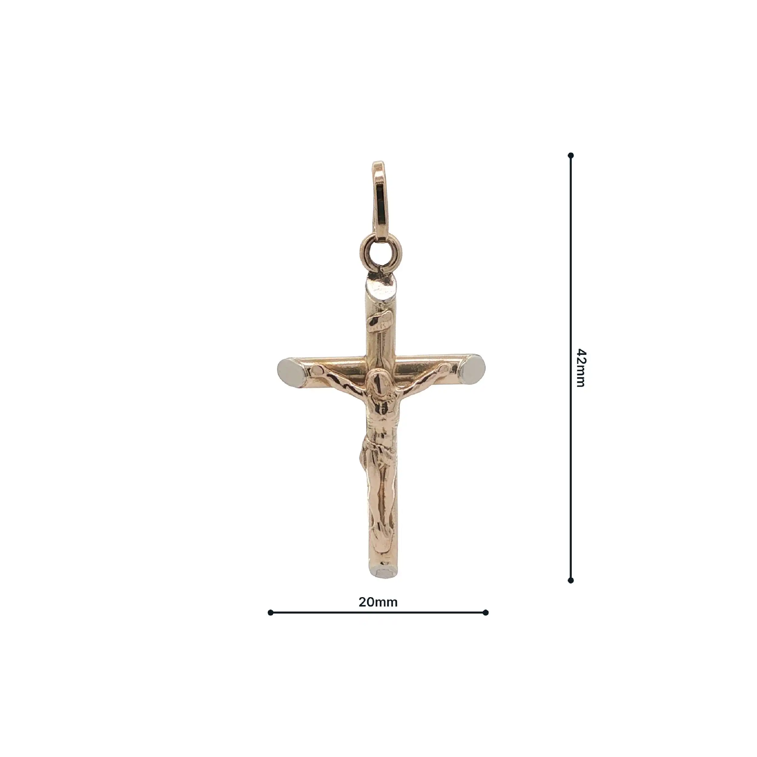 Anhänger Gelbgold Kreuz Anhänger Gelbgold Kreuz
