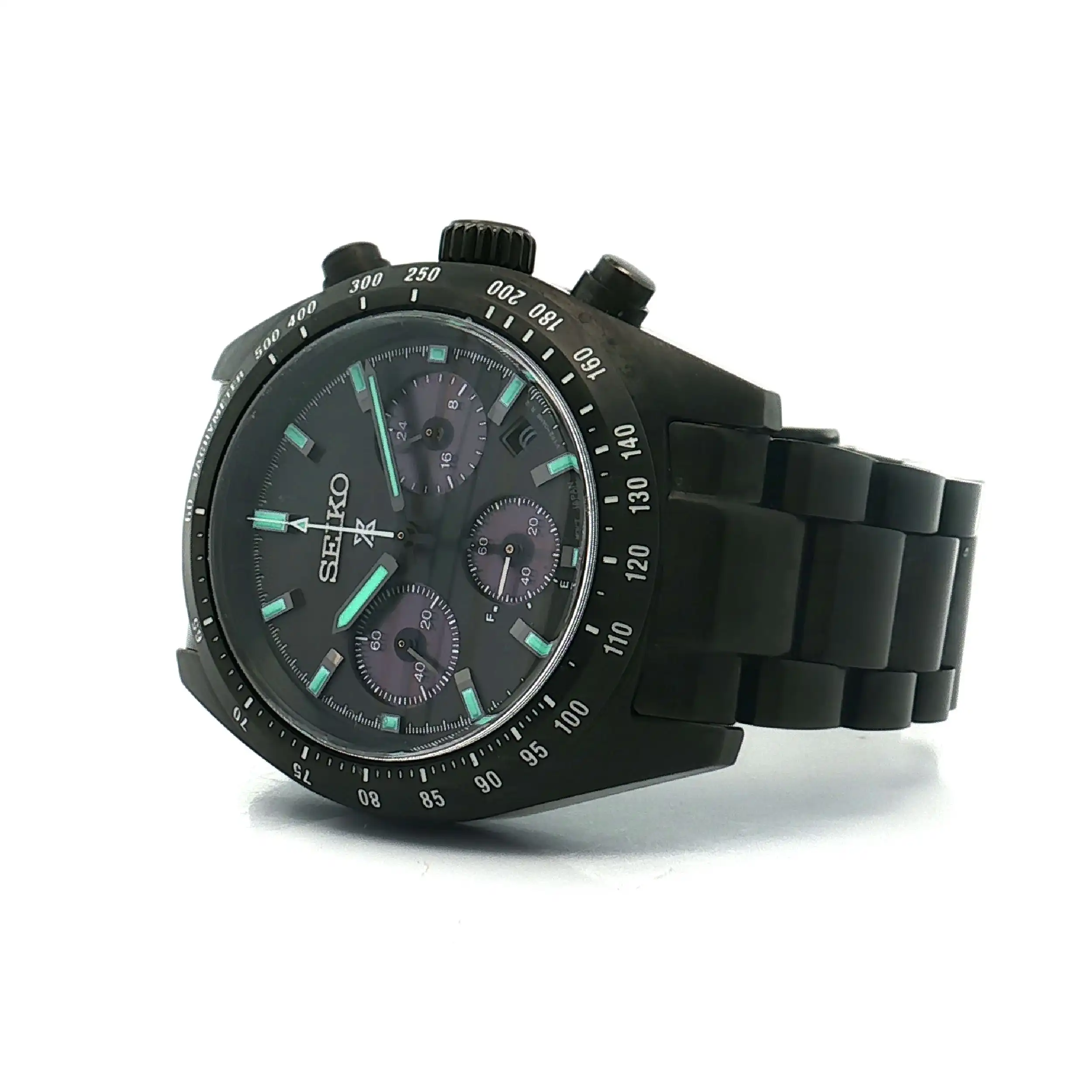 Herrenuhr Seiko Prospex Speedtimer Black Edition