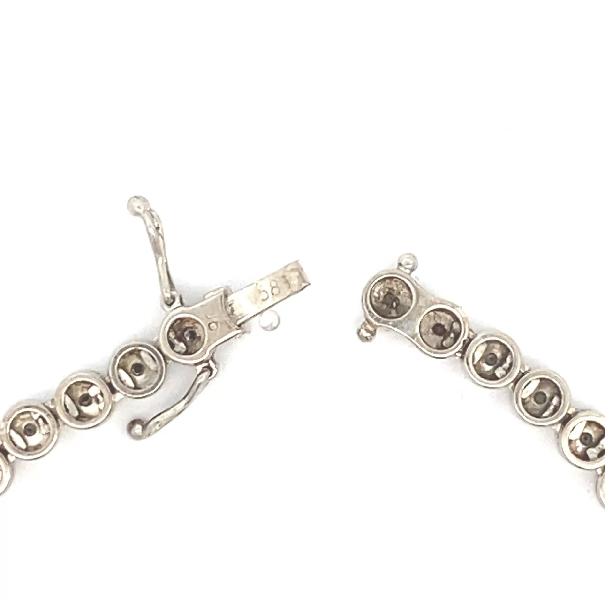Tennisarmband Weißgold mit Brillanten Tennisarmband Weißgold mit Brillanten