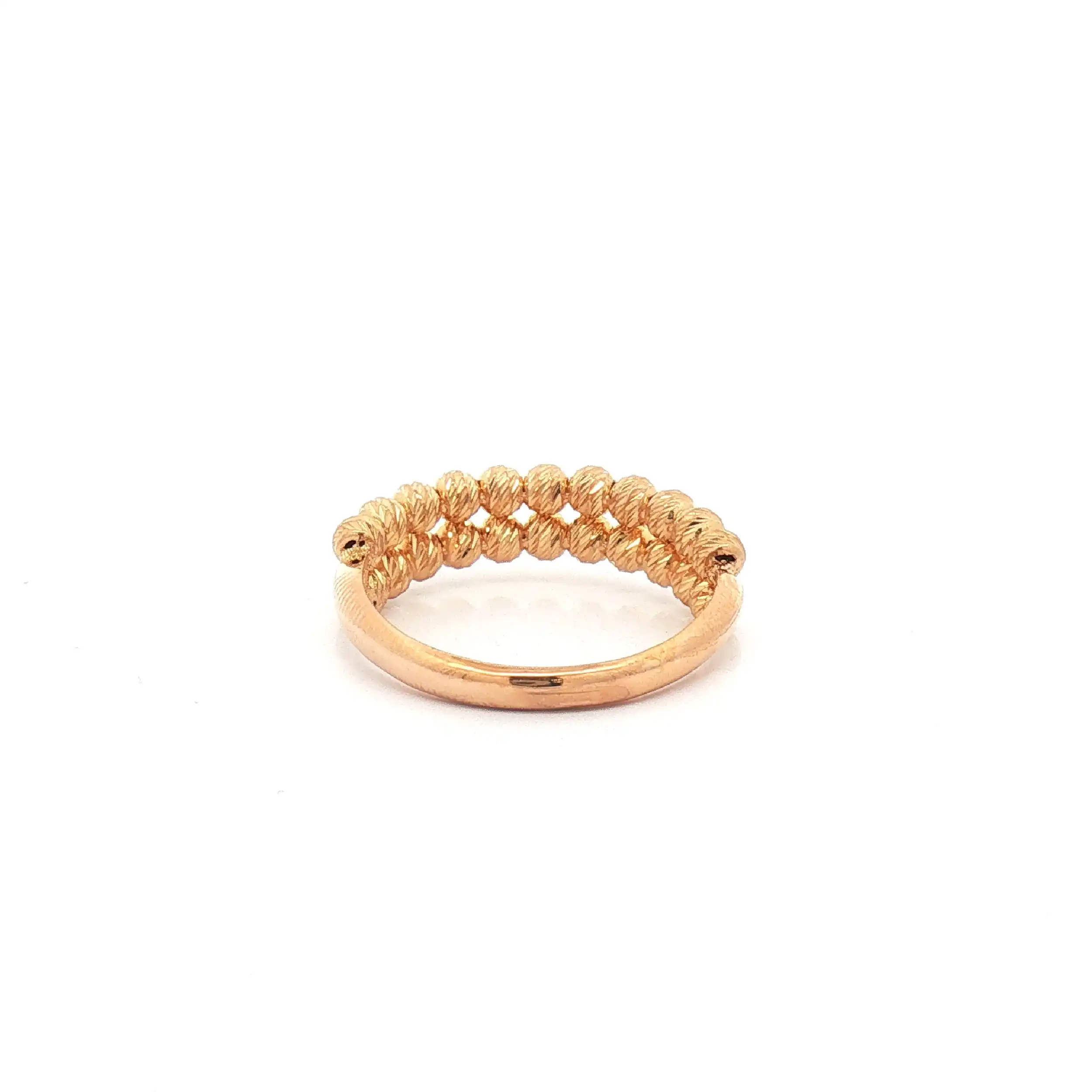 Ring Gelbgold Kügelchen diamantiert Ring Gelbgold Kügelchen diamantiert
