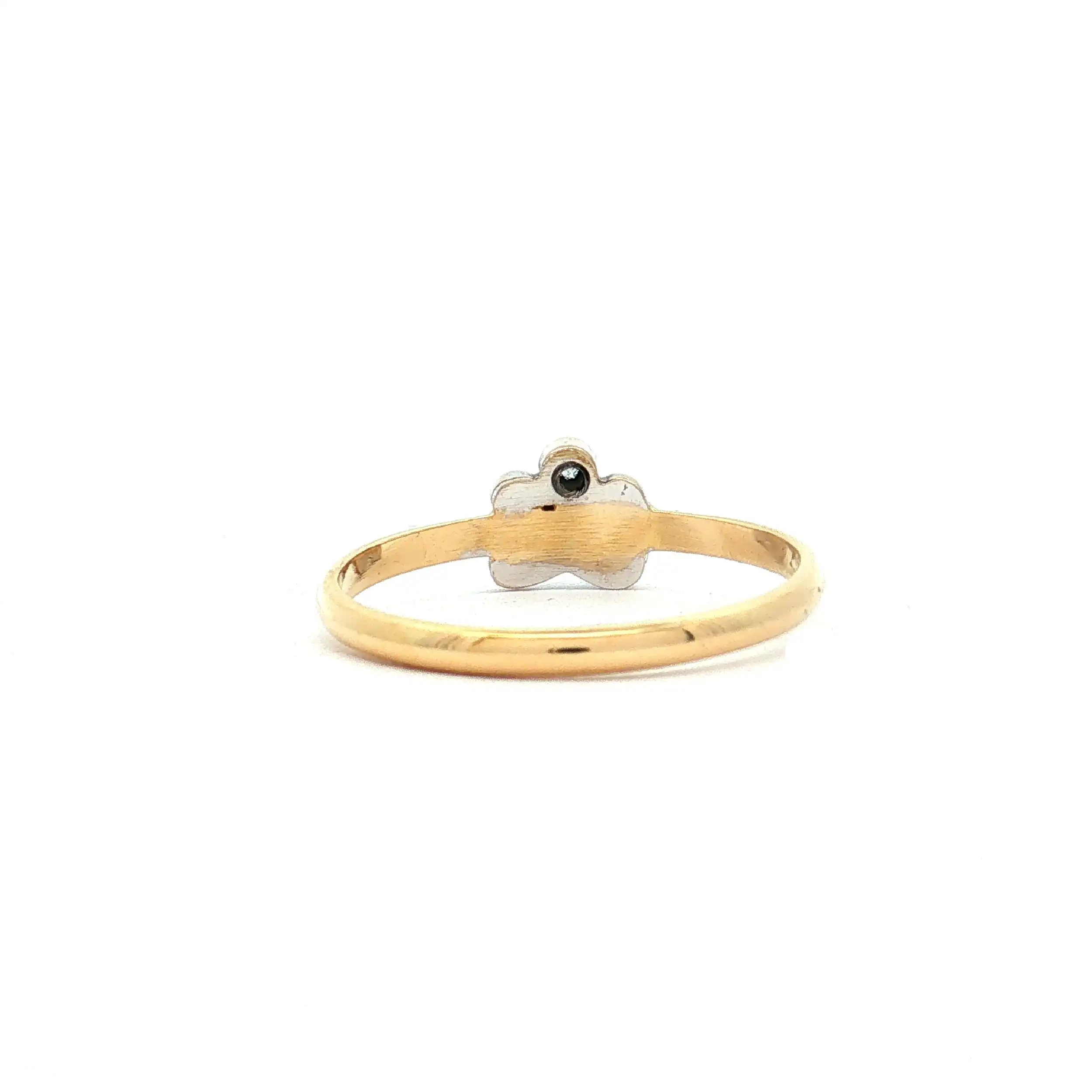 Ring Bicolor mit Zirkonia