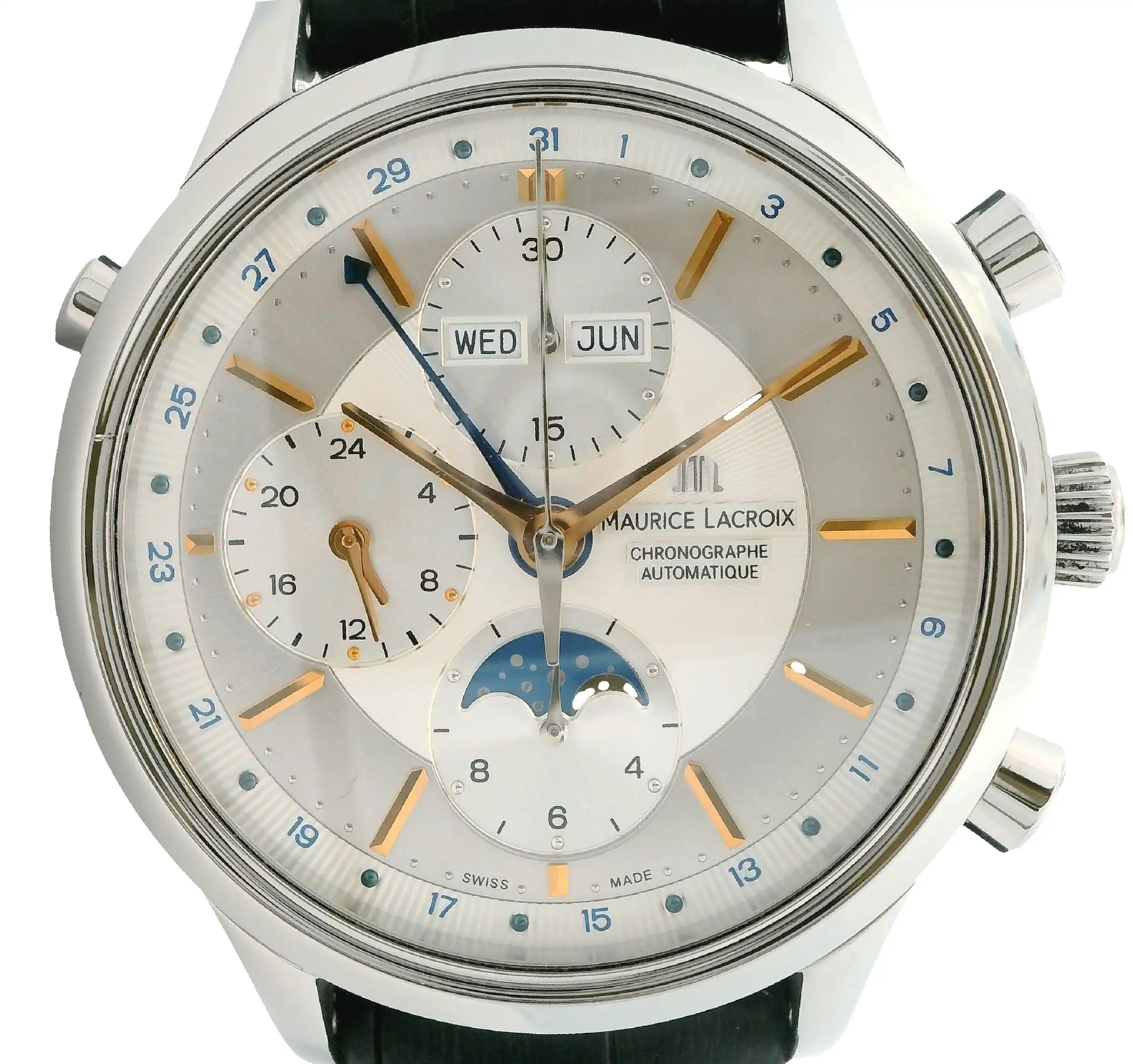 Herrenuhr Maurice Lacroix Les Classiques Chronograph Phase De Lune Herrenuhr Maurice Lacroix Les Classiques Chronograph Phase De Lune