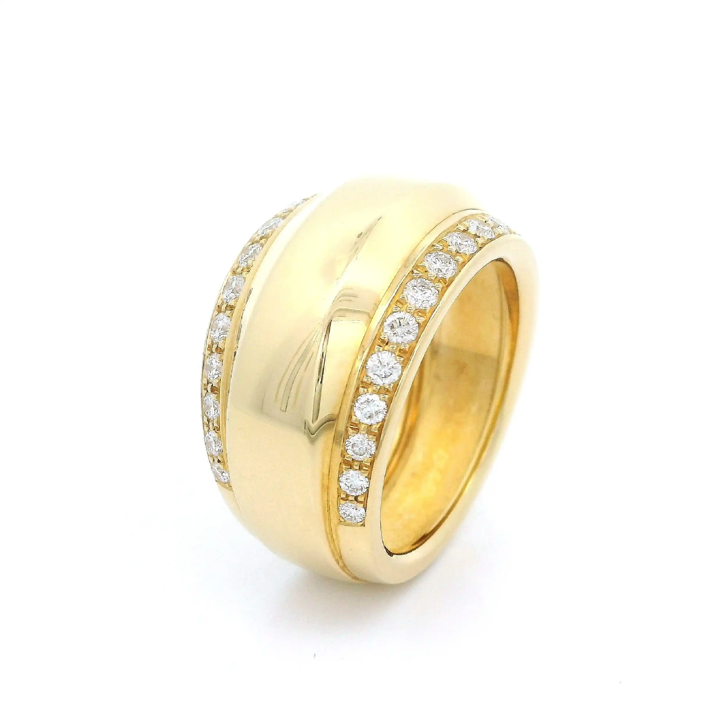 Ring Gelbgold Chopard La Strada mit Brillanten mit Box und Papieren Ring Gelbgold Chopard La Strada mit Brillanten mit Box und Papieren