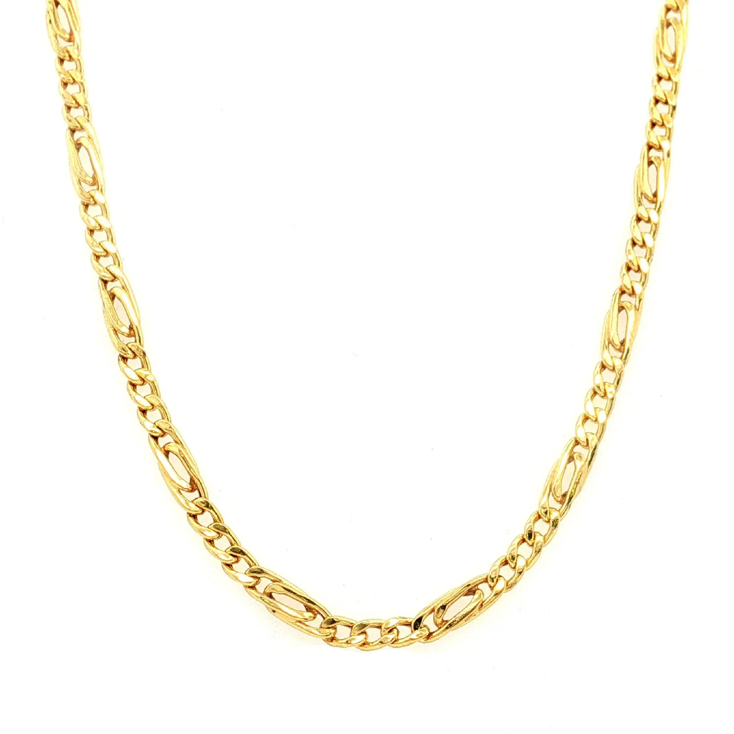 Figaro-Panzerkette Gelbgold Figaro-Panzerkette Gelbgold