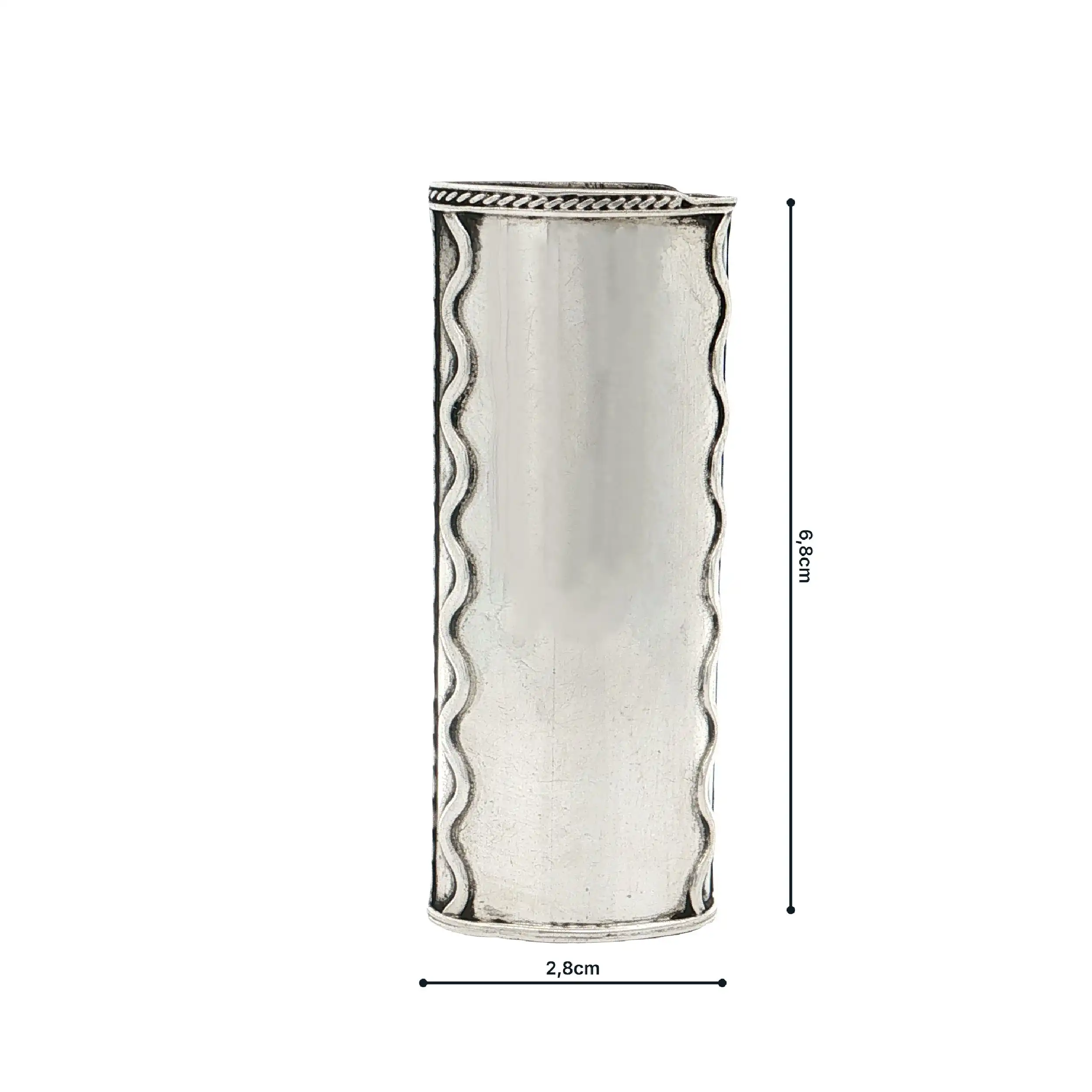 Feuerzeughülle Silber Feuerzeughülle Silber