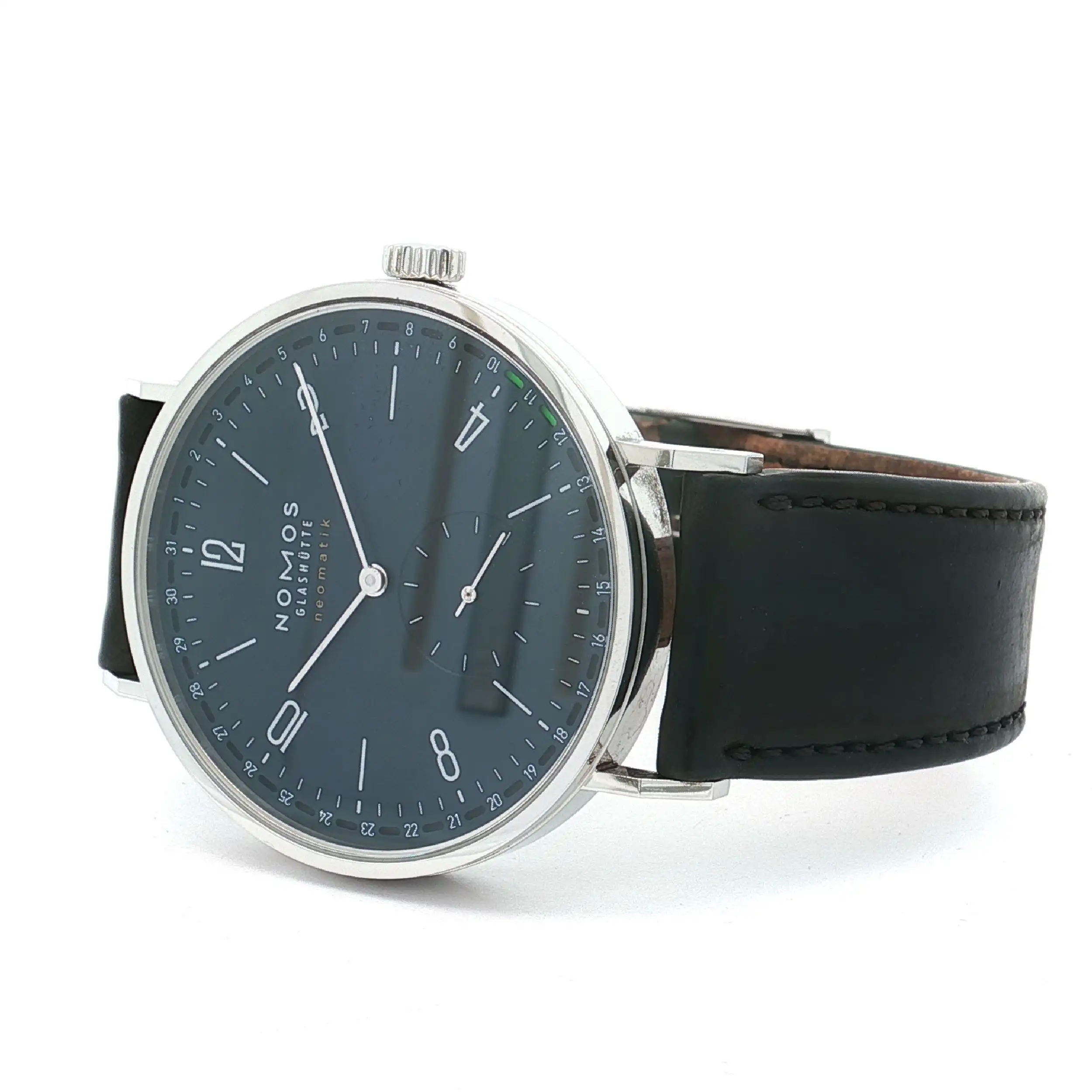 Herrenuhr Nomos Tangente Neomatik 41 Update nachtblau